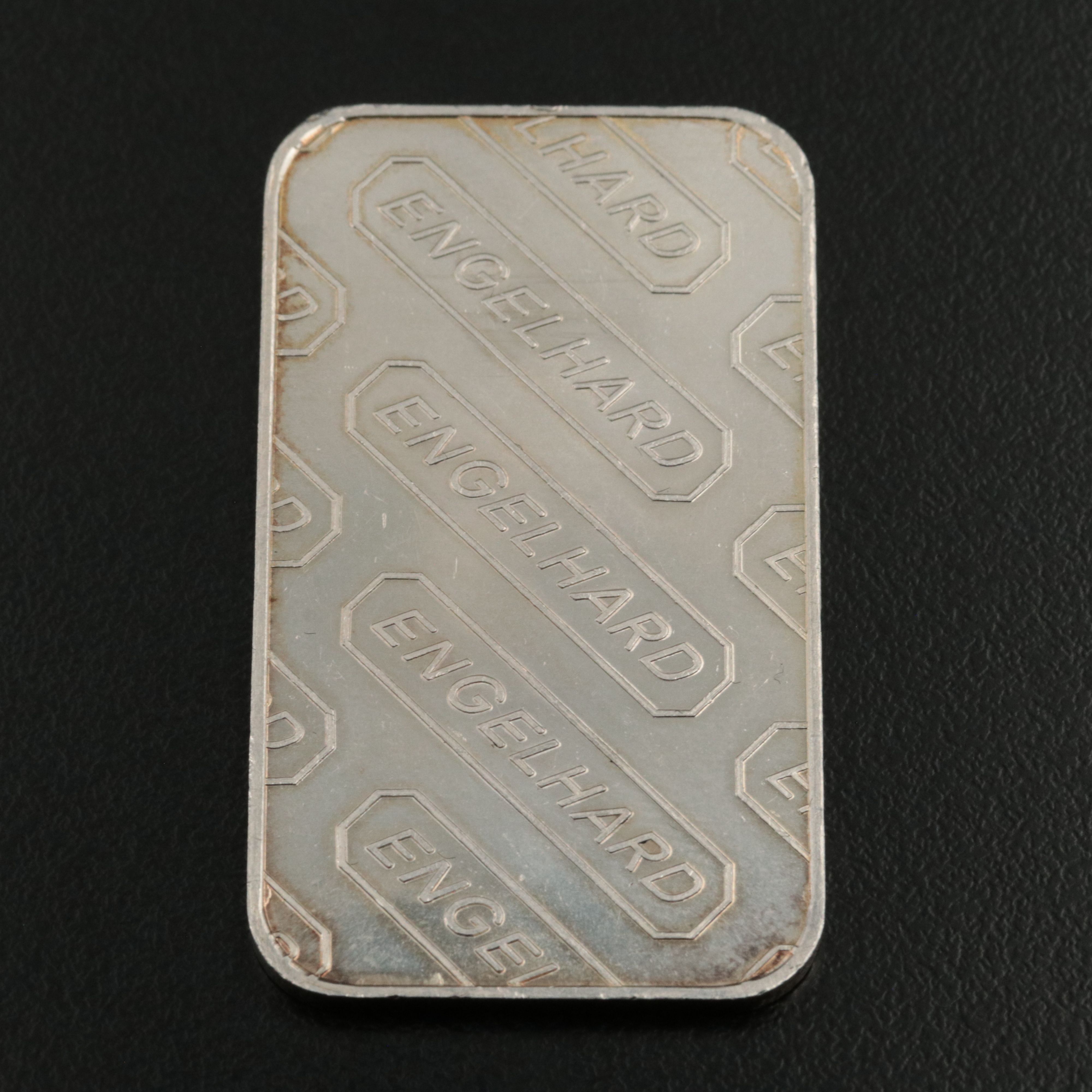 Engelhard One Troy Ounce .999 Silver Bar