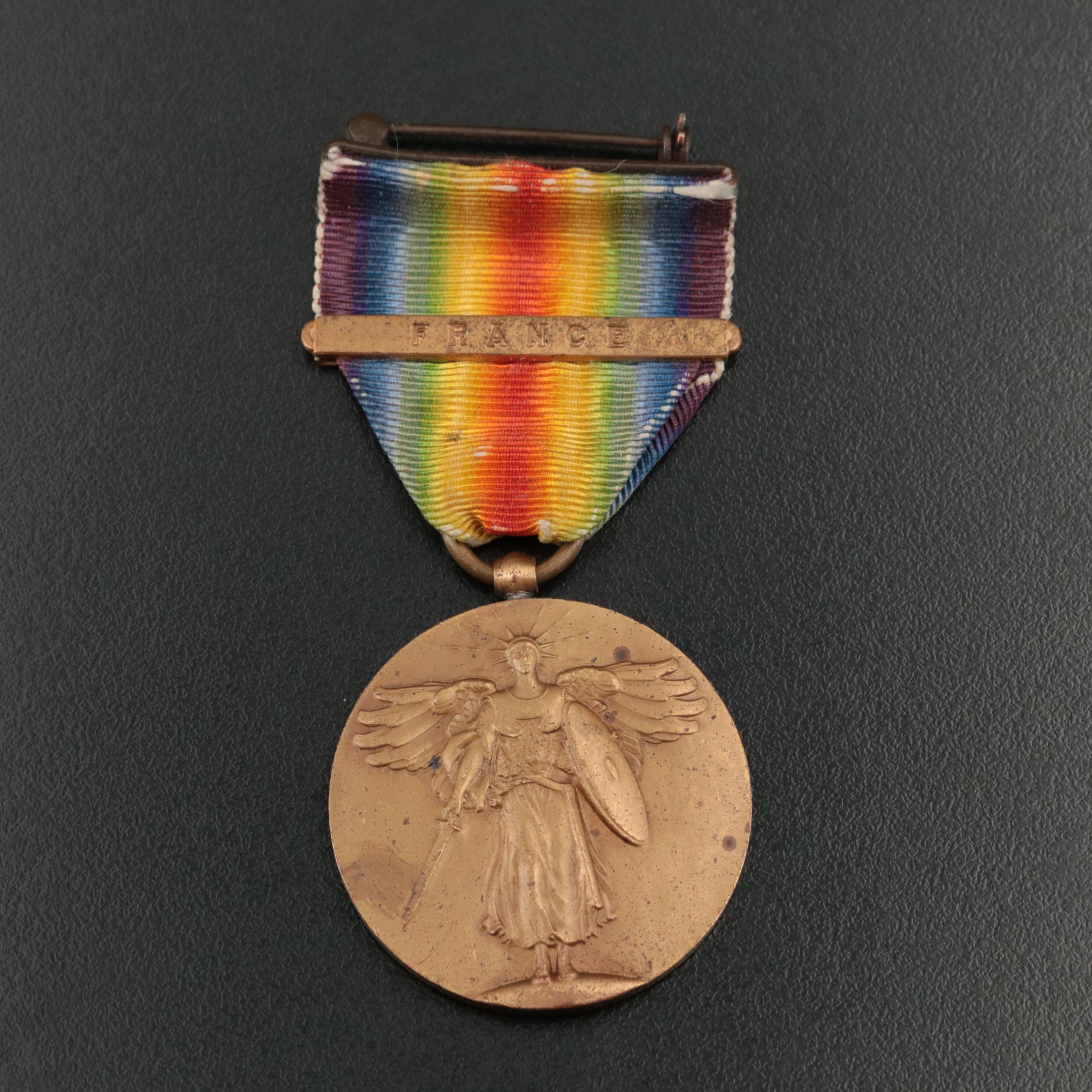 1914-1918 France Inter-Allied Victory Bronze Medal