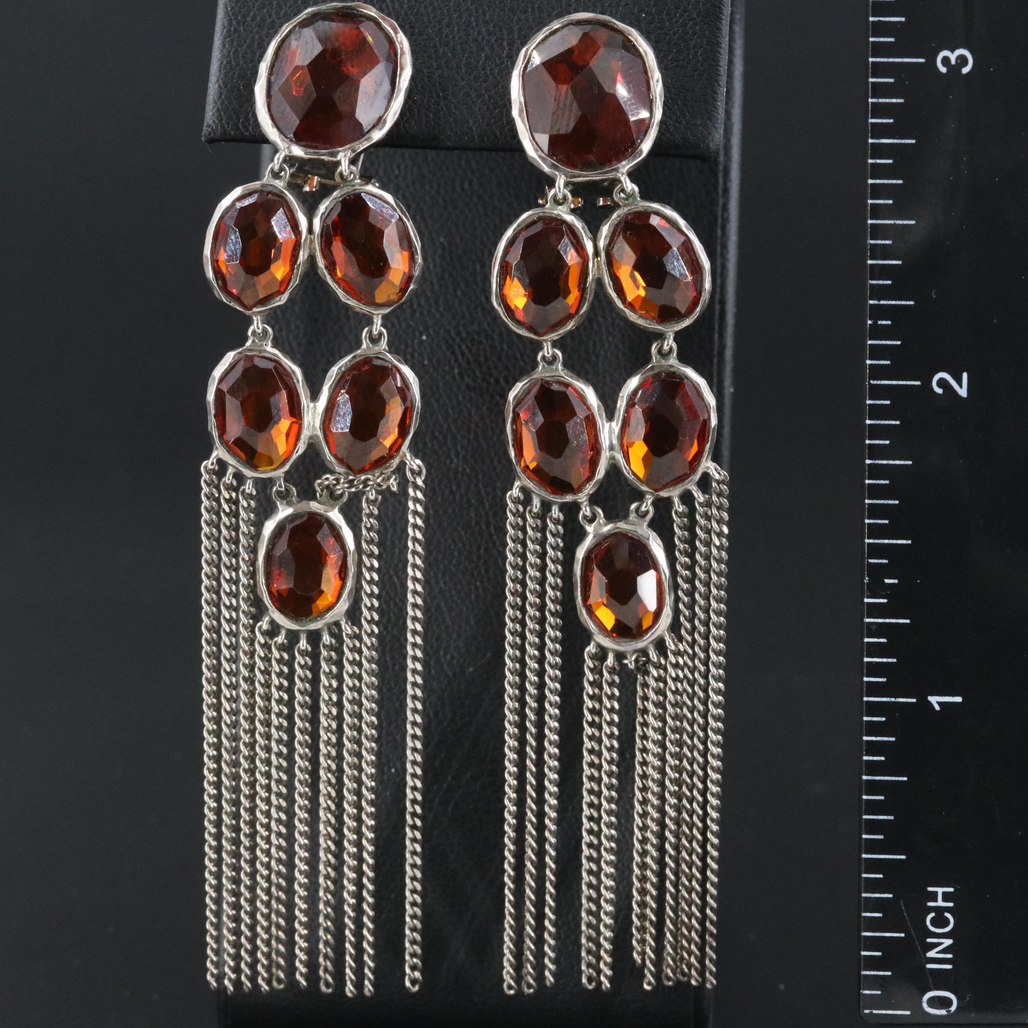 Gucci Raindrop Sterling  Drop Earrings