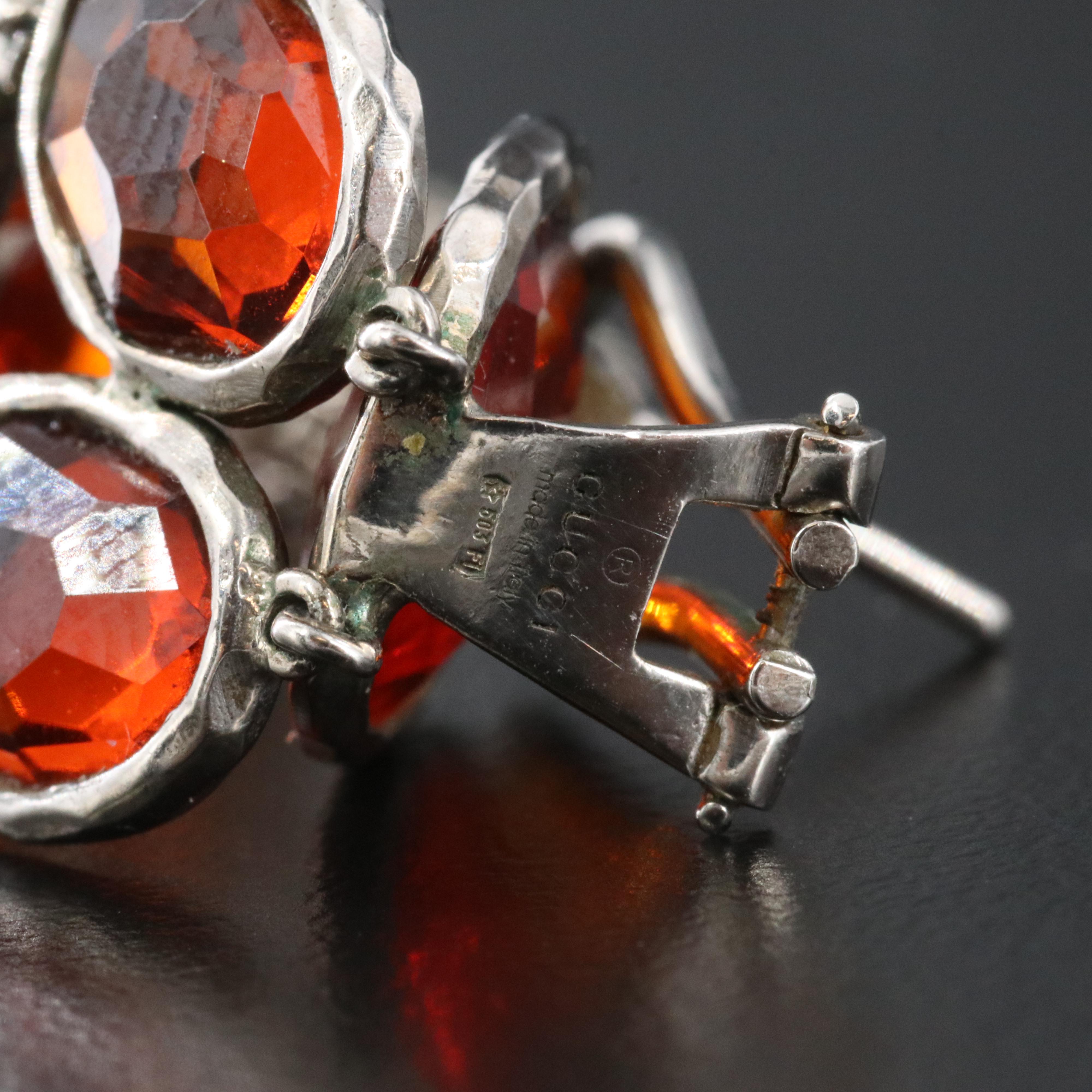 Gucci Raindrop Sterling  Drop Earrings