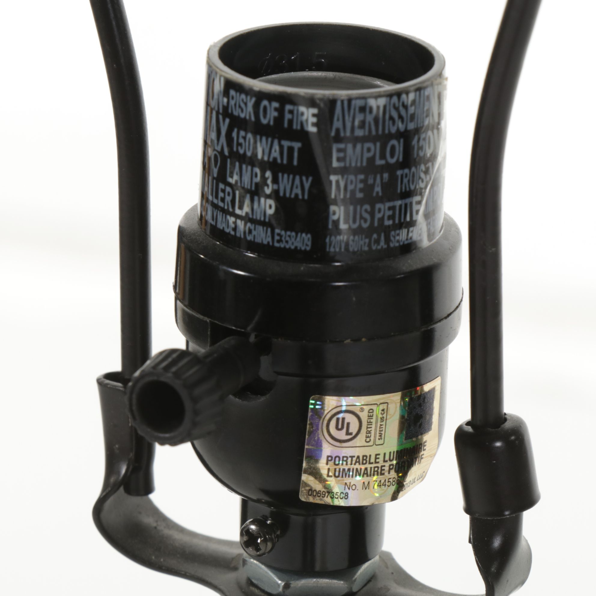 Oil Rubbed Bronze Floor Table Lamp with Magazine Rack, Silk Shade