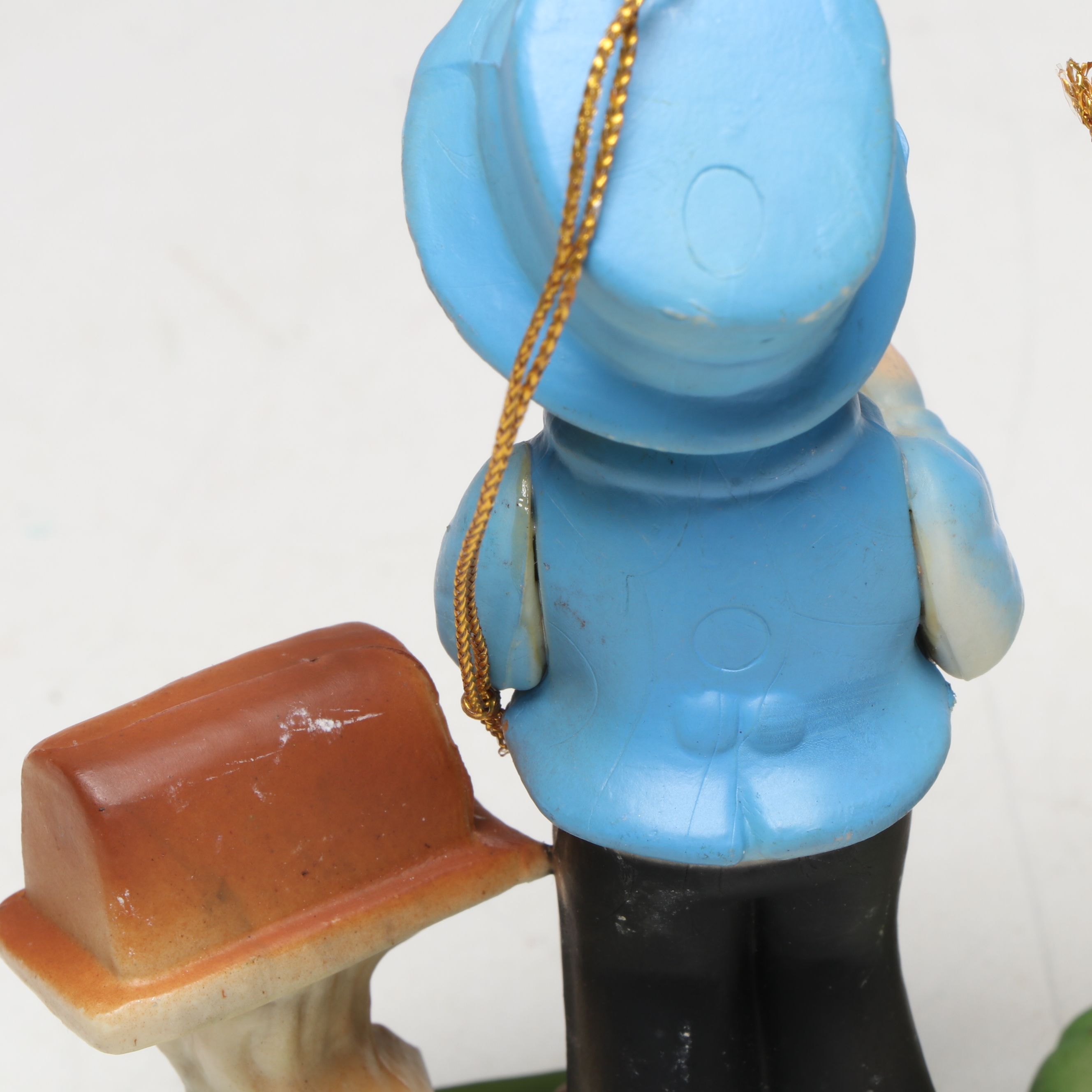 Wells Fargo Stagecoach and Rocking Horse Cookie Jars with Kurt Adler Ornaments