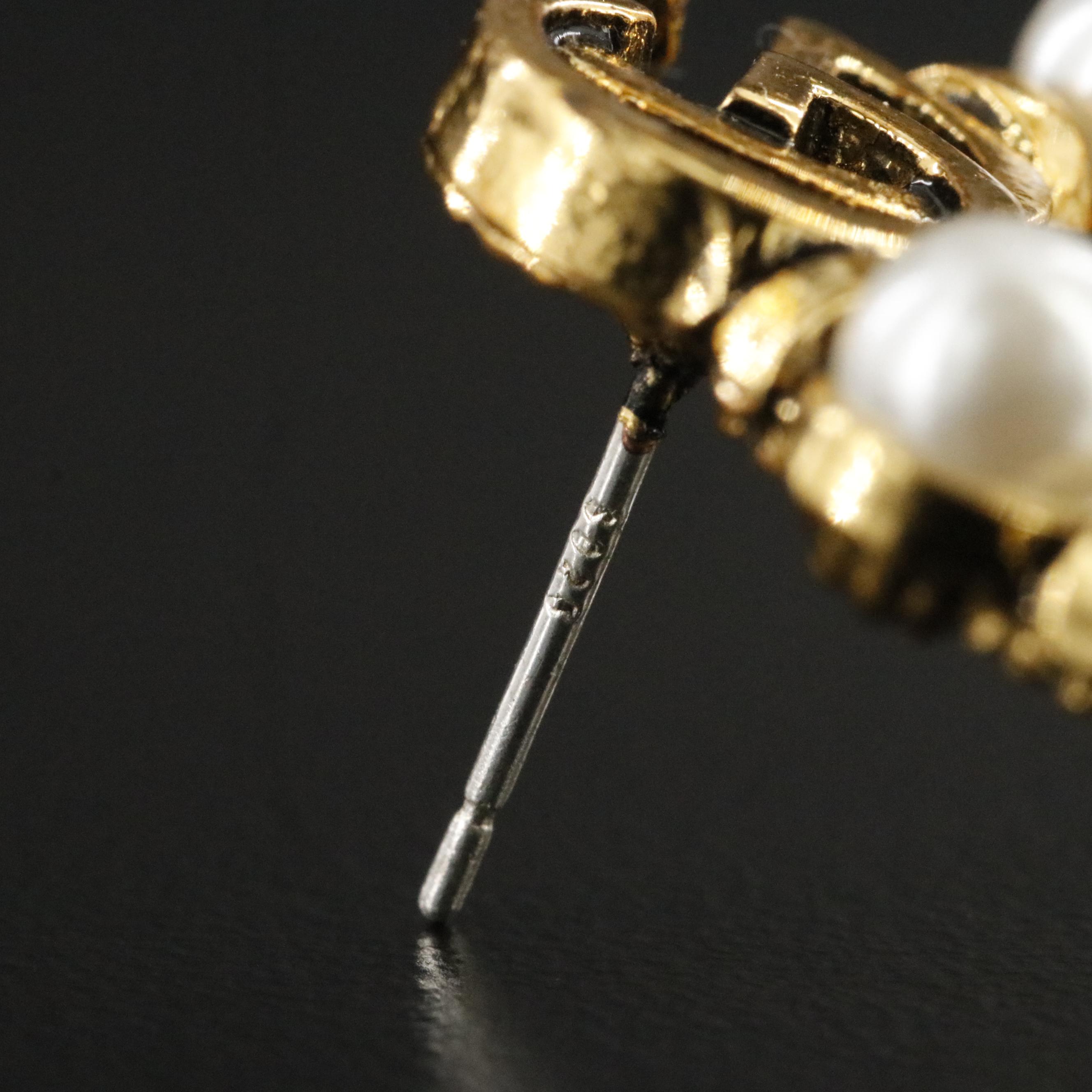 Gucci Running G Circle Earrings