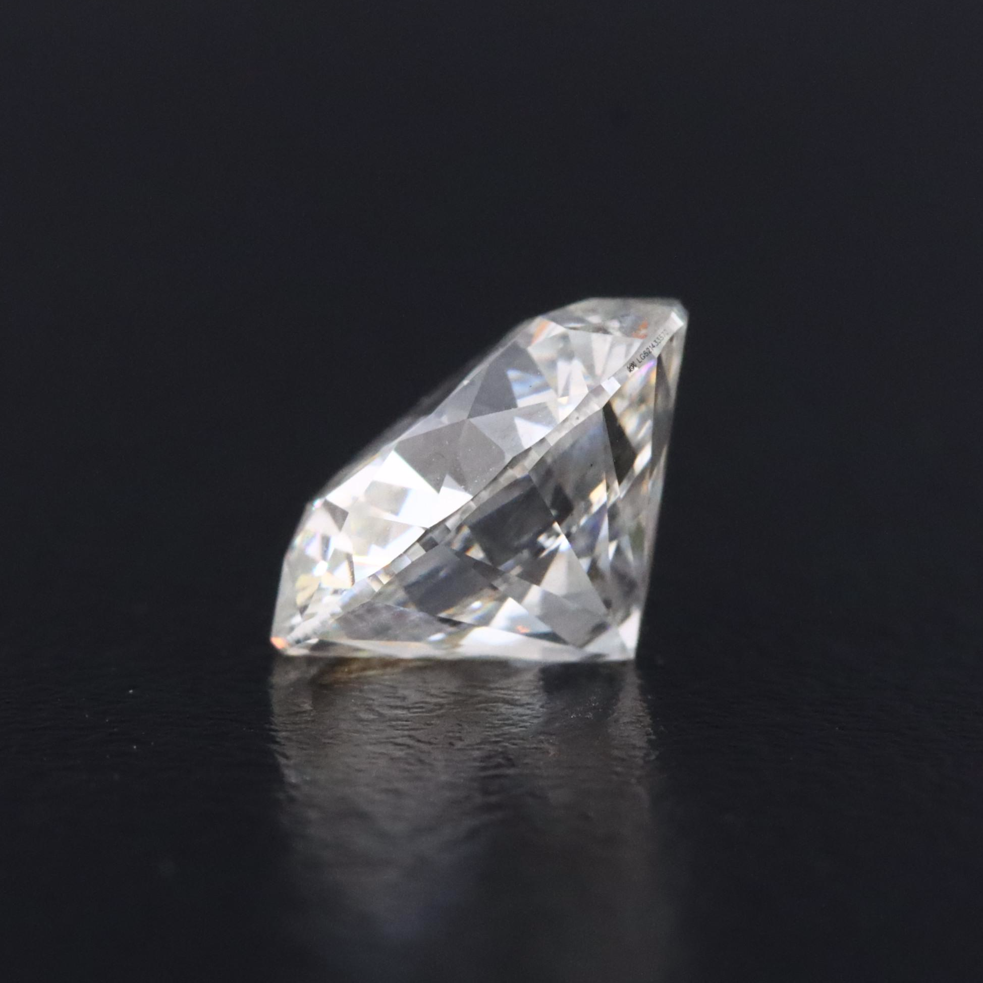 Loose 2.89 CT Lab Grown Diamond with IGI Report