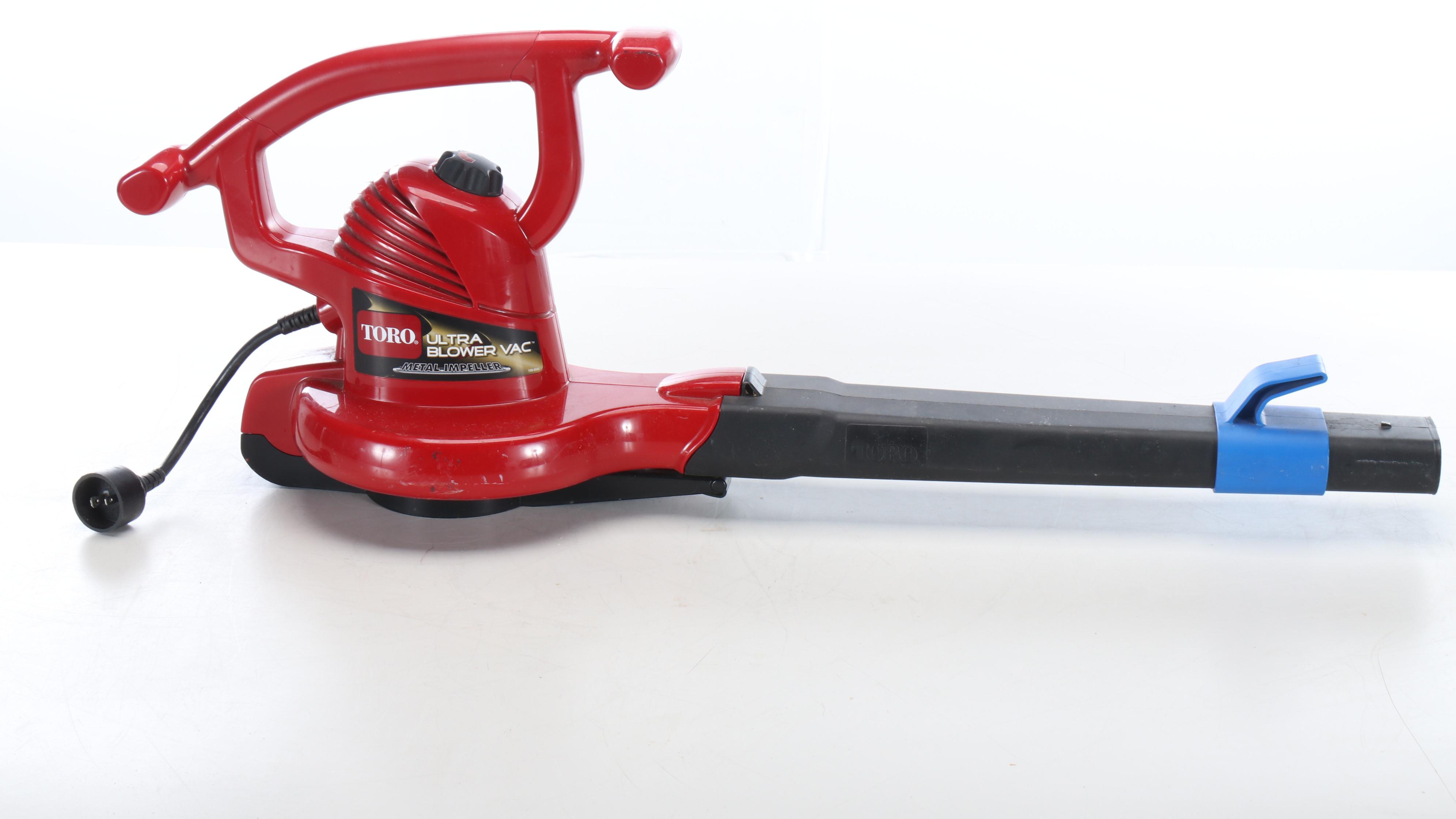 Toro Ultra Blower Vac and Field King Professional Backpack Sprayer