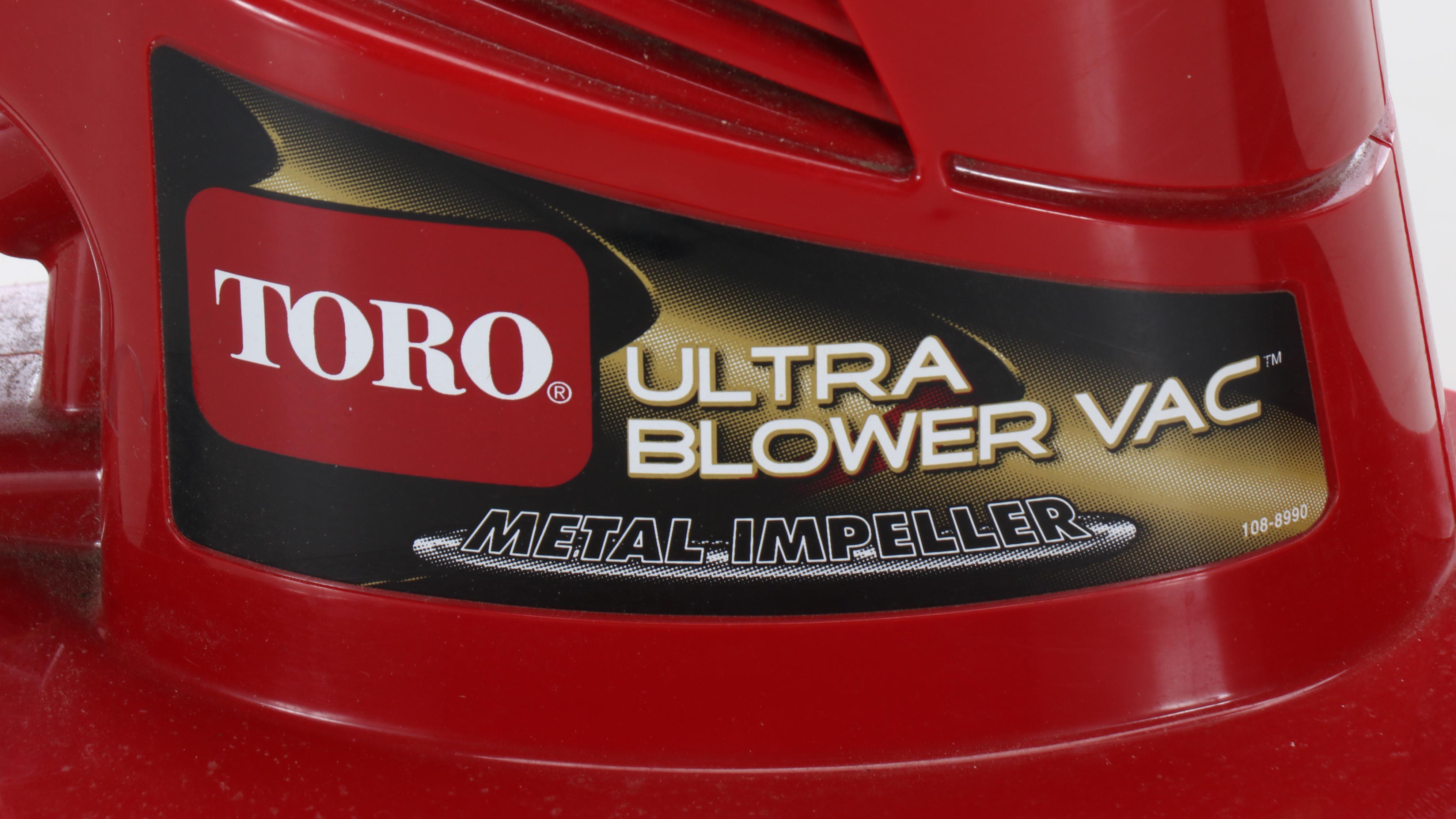 Toro Ultra Blower Vac and Field King Professional Backpack Sprayer