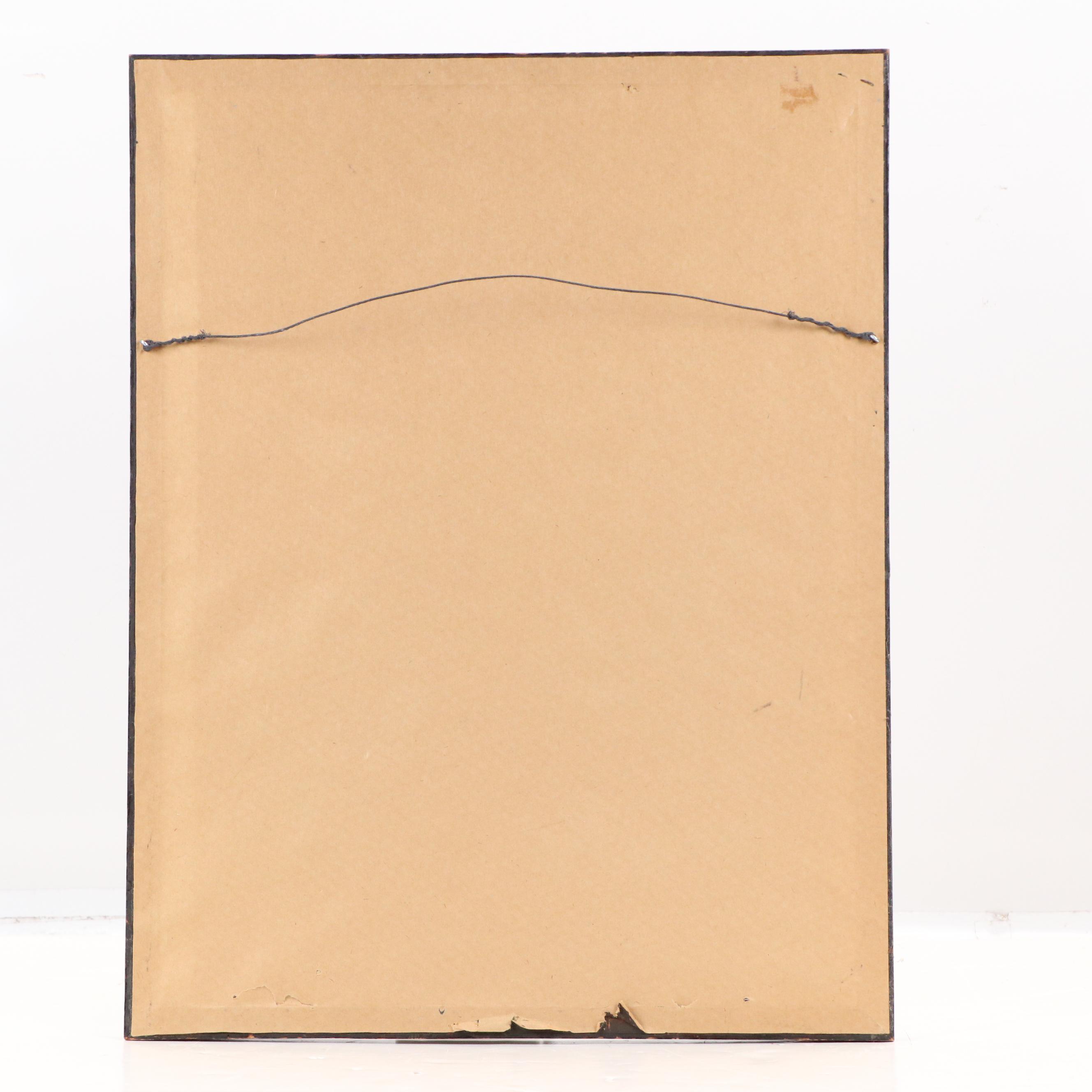 Oriental Print Works Fabric Print After E. Peck "Patriotic Santa Claus," 1868