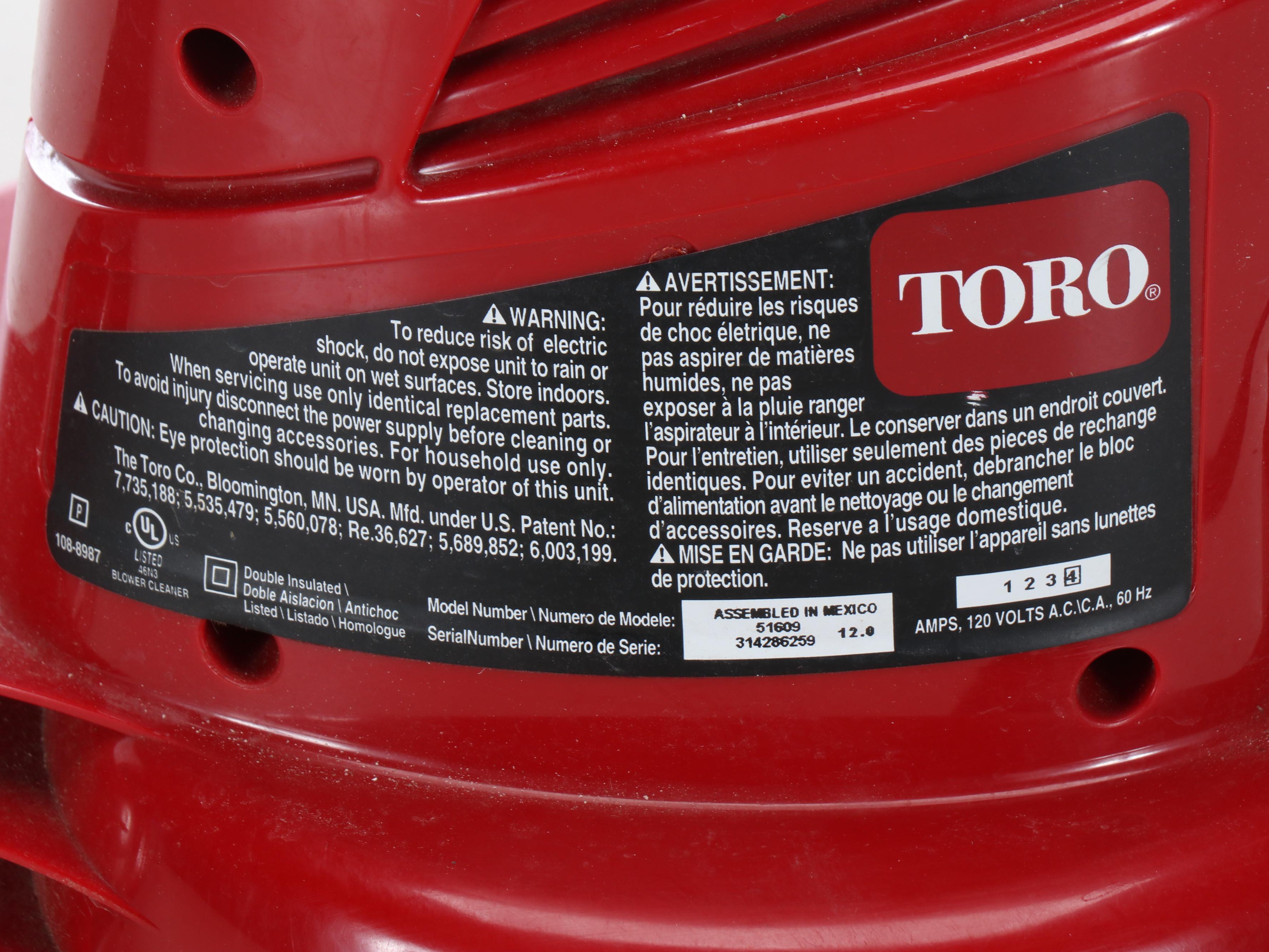 Toro Ultra Blower Vac and Field King Professional Backpack Sprayer