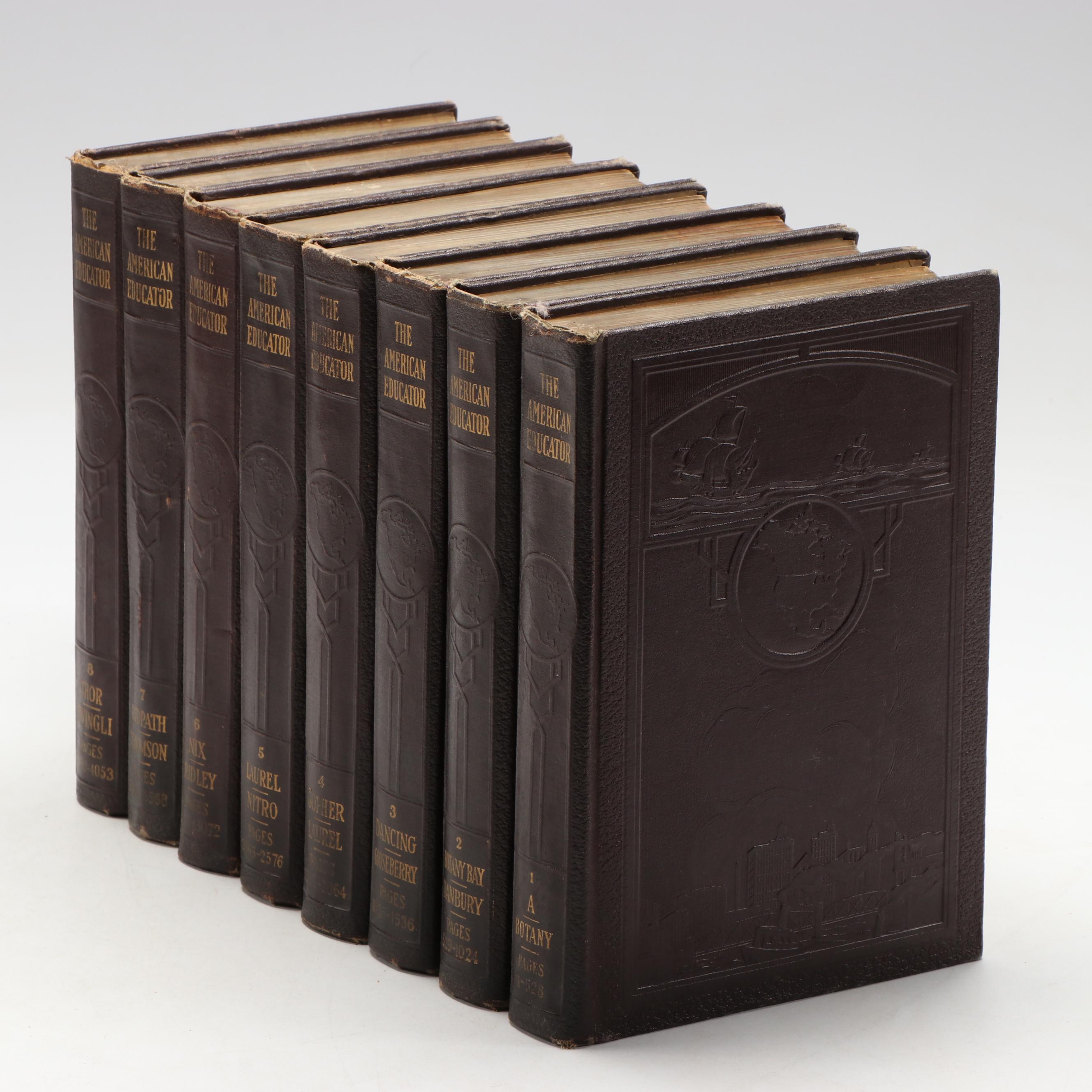 Extension Edition "The American Educator" Complete Set, 1924
