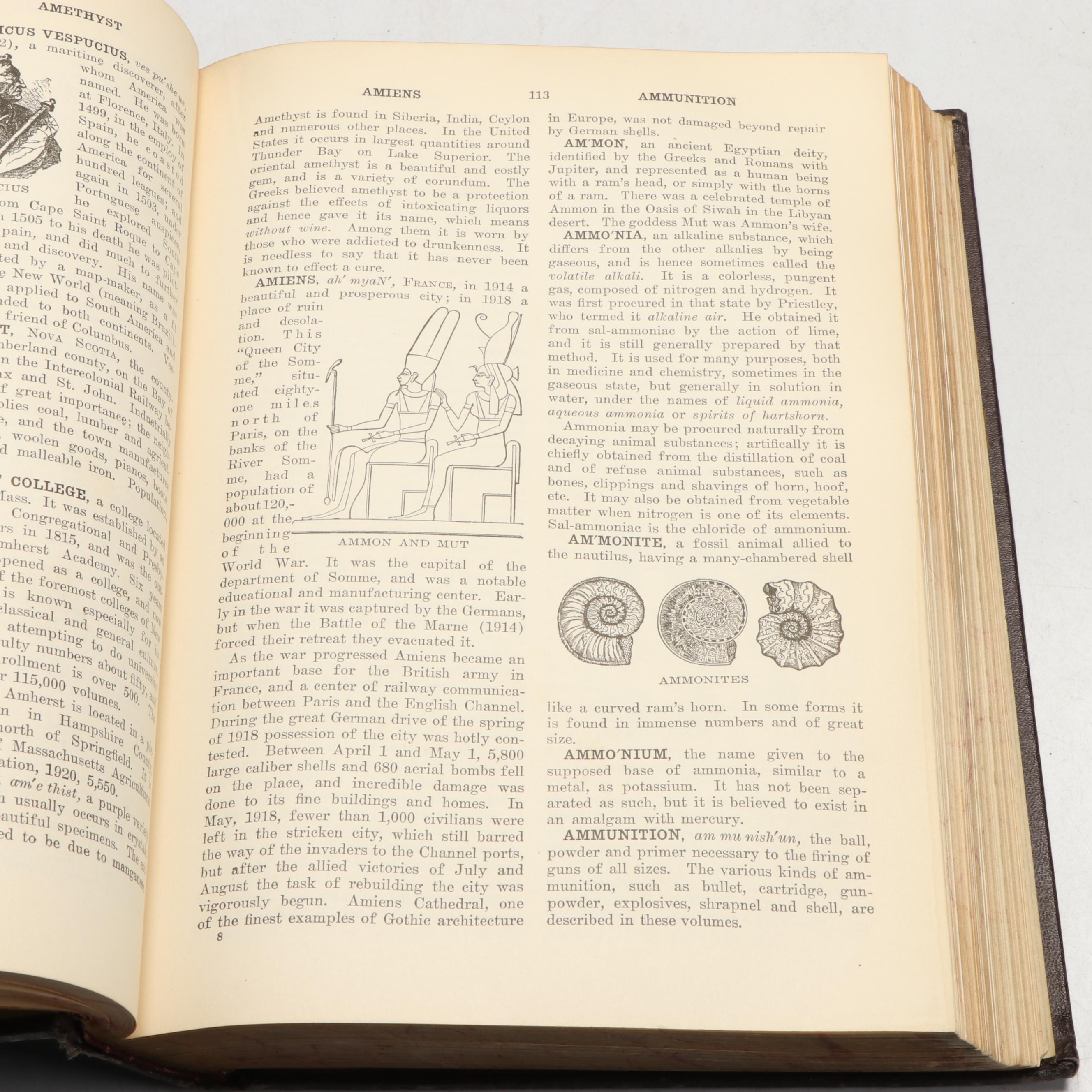 Extension Edition "The American Educator" Complete Set, 1924