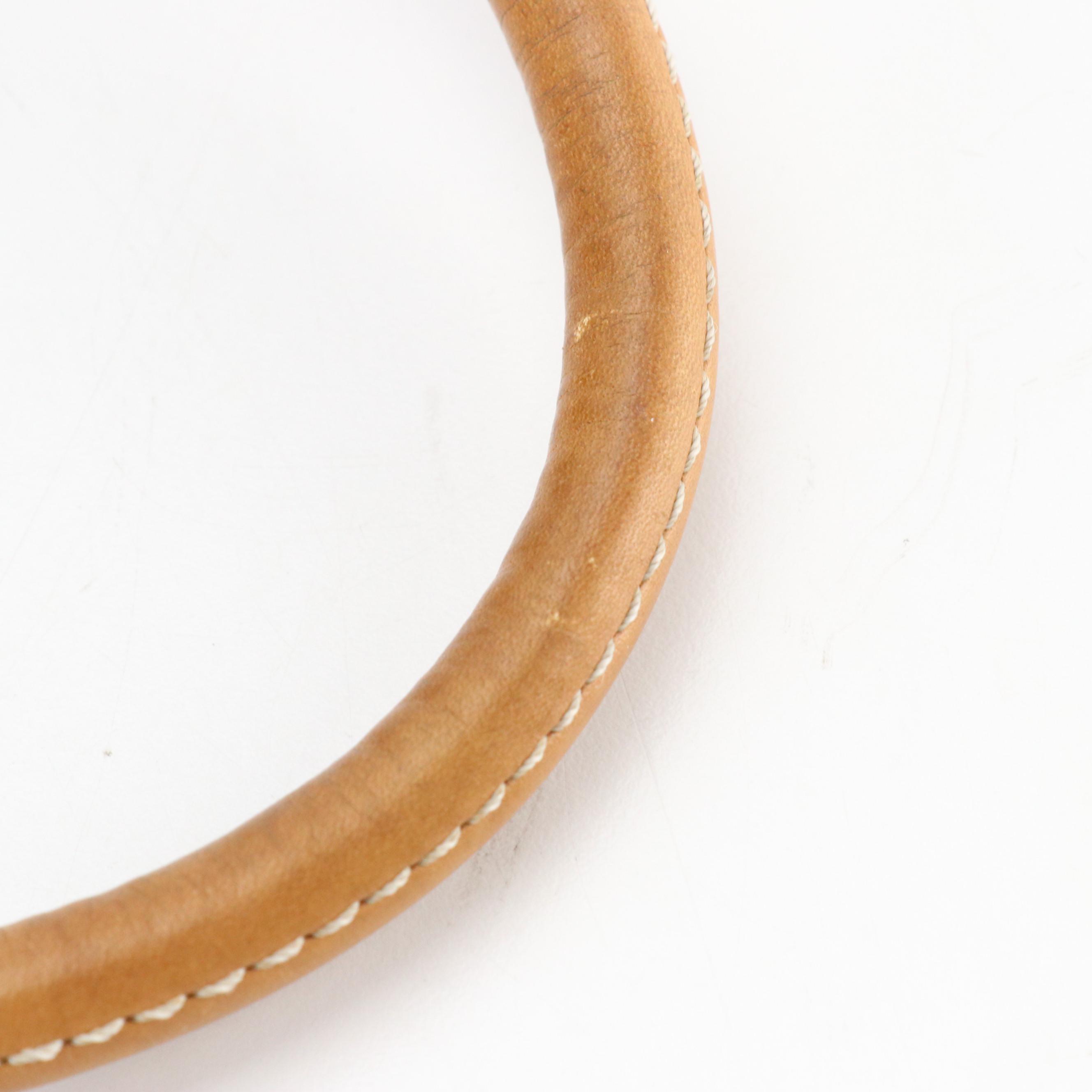 Coach Hampton Classic Satchel in Signature Canvas and Beige Leather