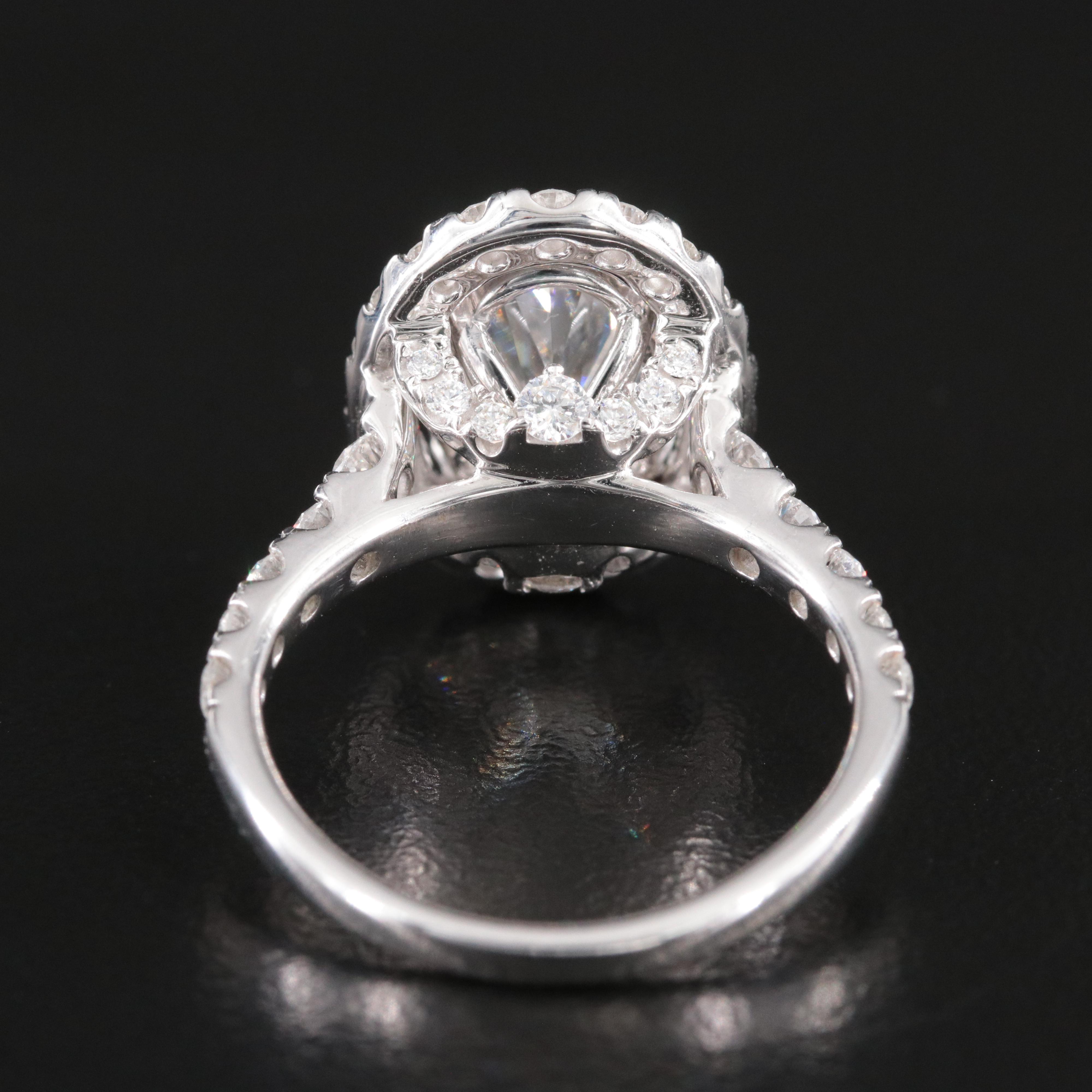 14K 5.64 CTW Lab Grown Diamond Ring
