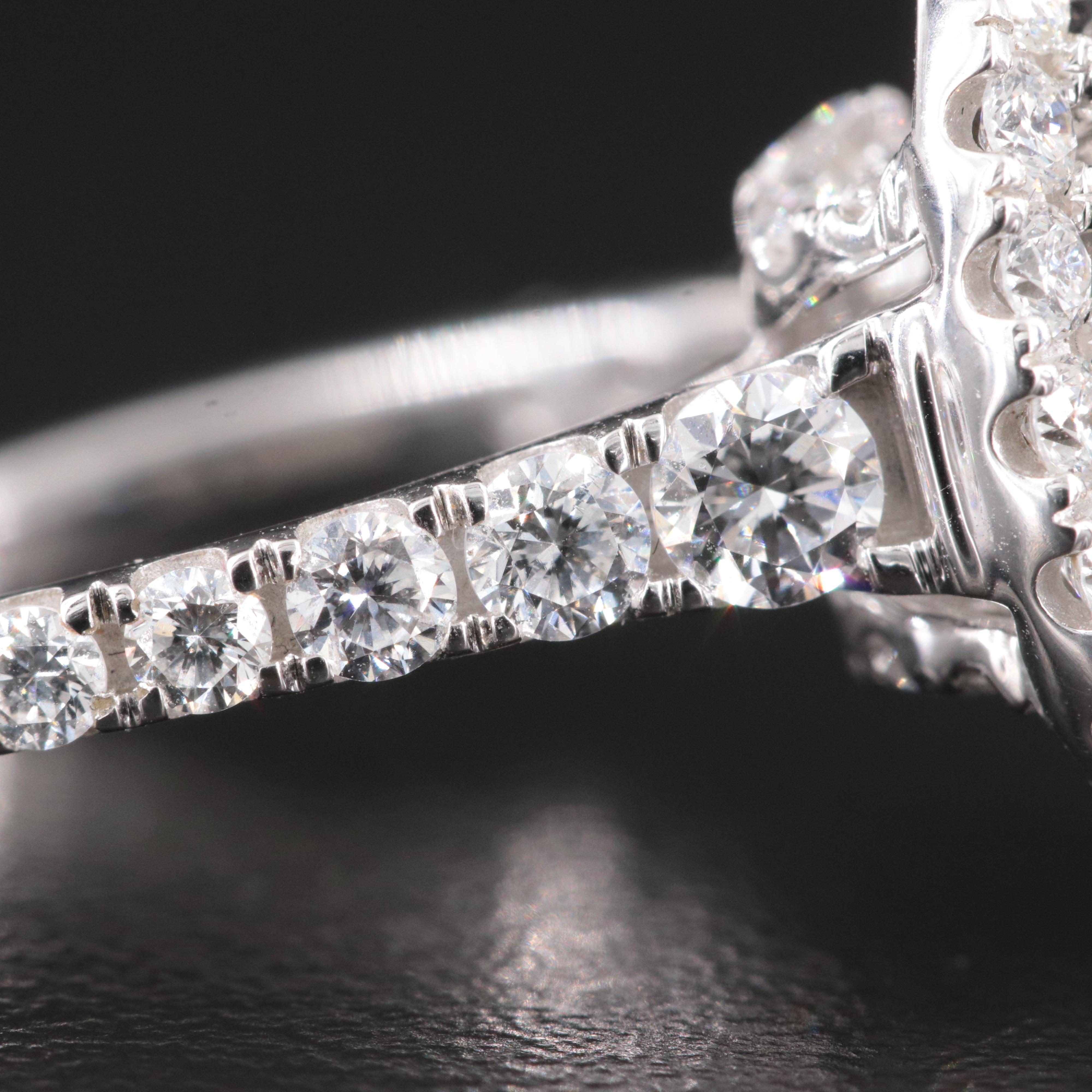 14K 5.64 CTW Lab Grown Diamond Ring