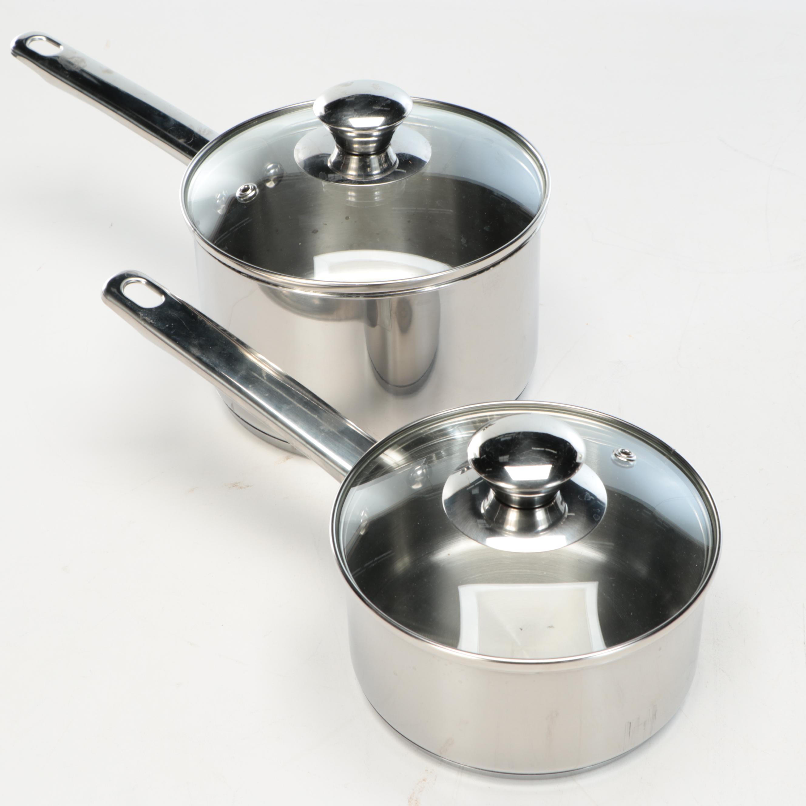 Cuisinart Toaster with Tools of the Trade Stainless Pots, Tea Kettle and More