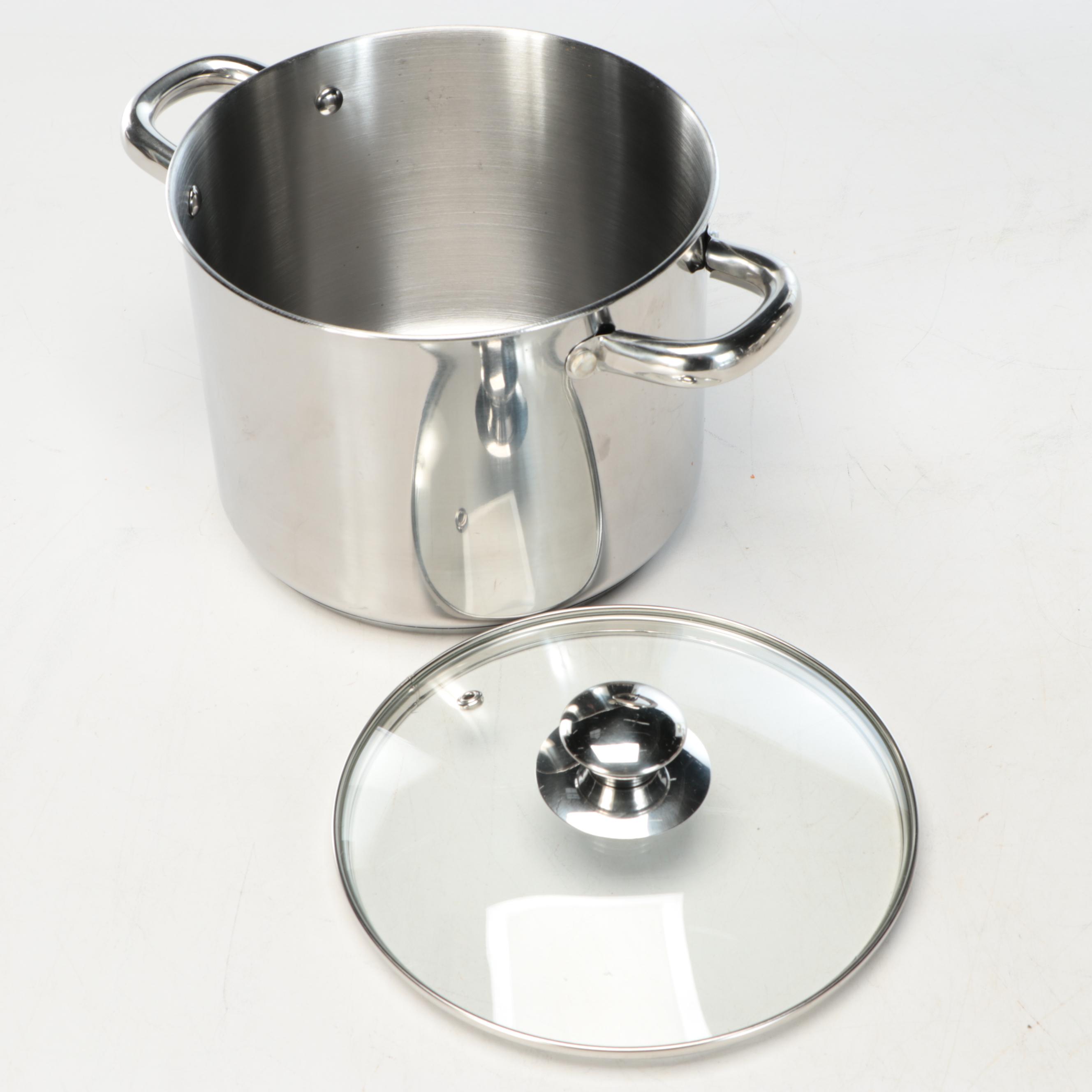 Cuisinart Toaster with Tools of the Trade Stainless Pots, Tea Kettle and More