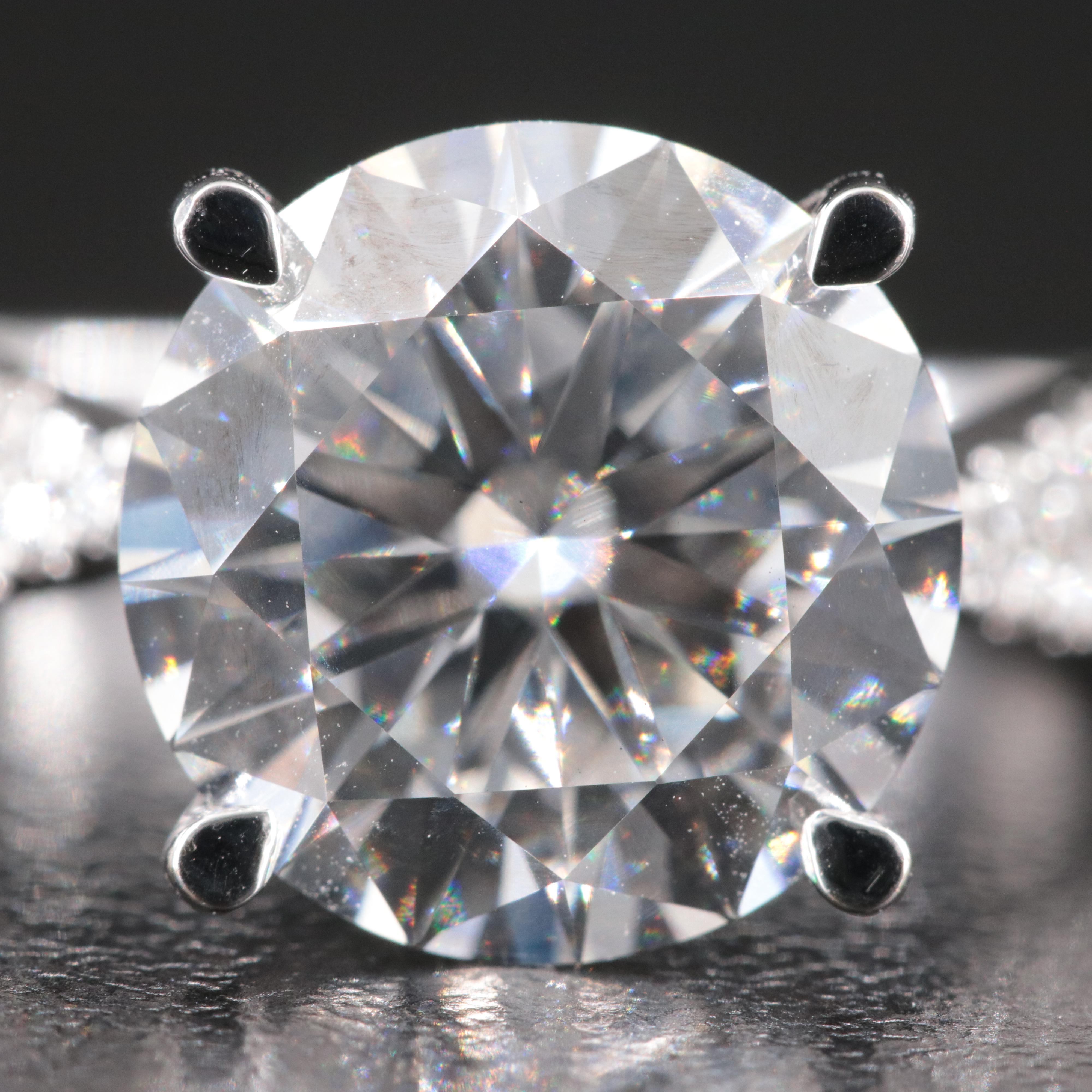 14K 5.16 CTW Lab Grown Diamond Ring