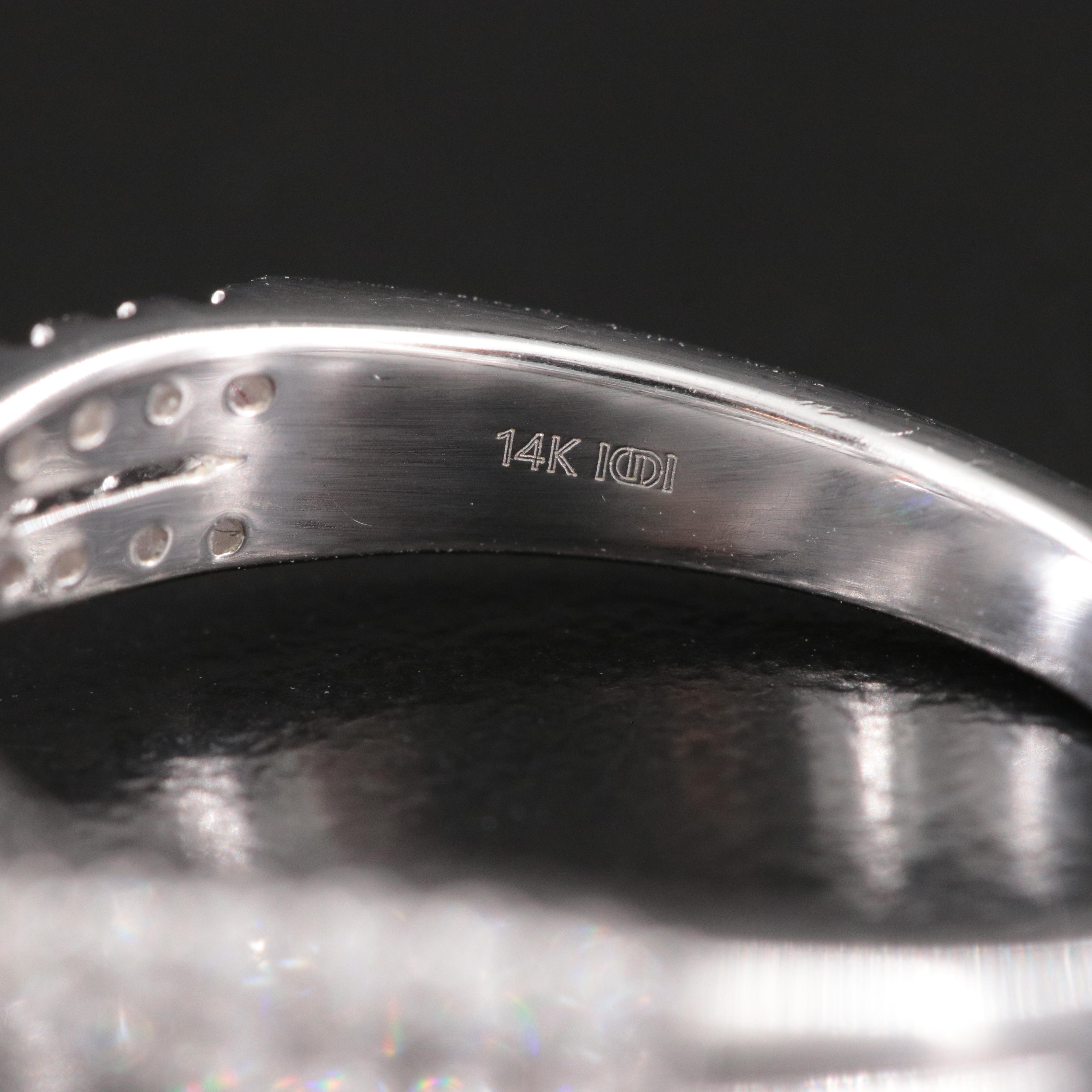 14K 5.16 CTW Lab Grown Diamond Ring