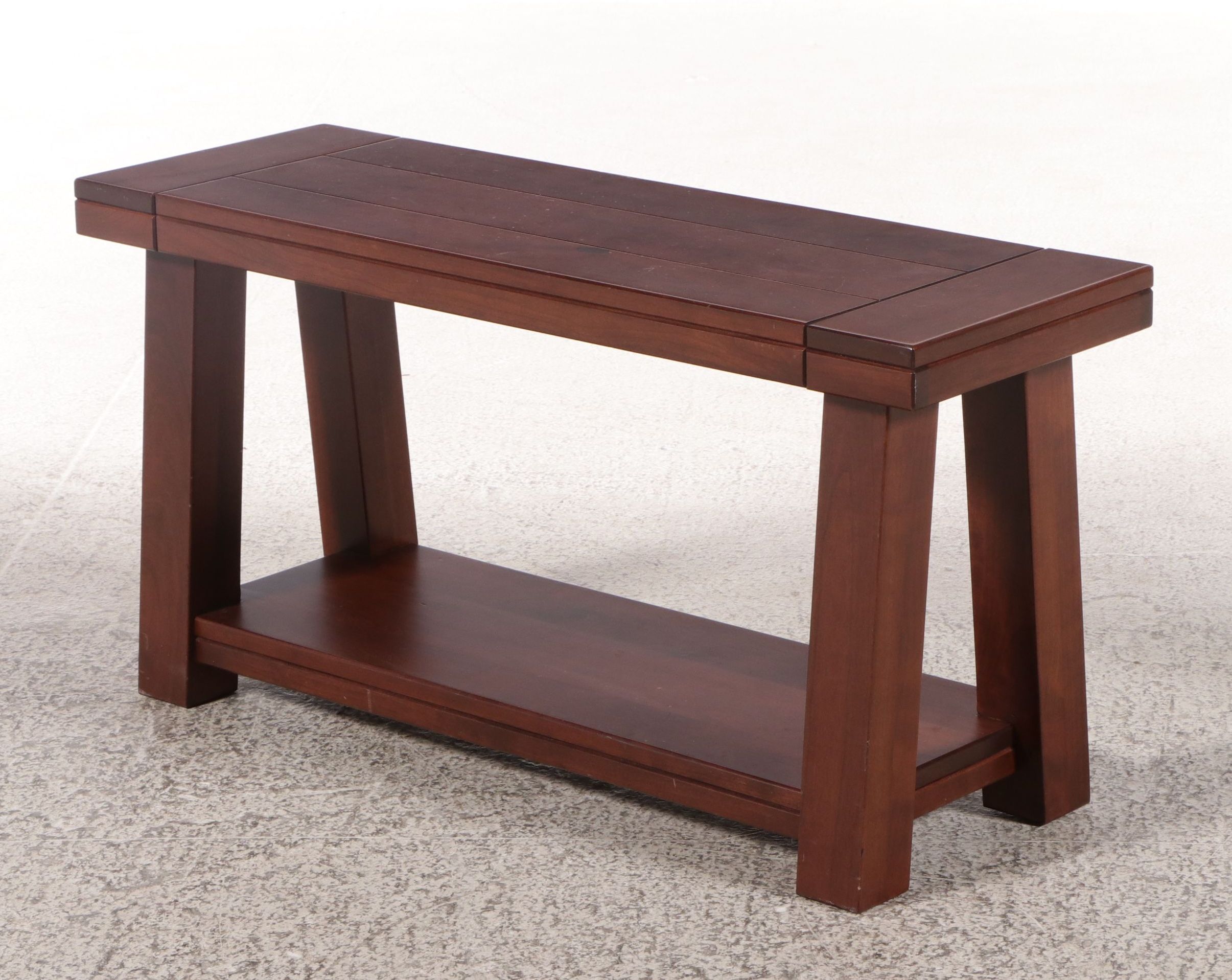Bench-Made Craftsman Style Cherry Bench