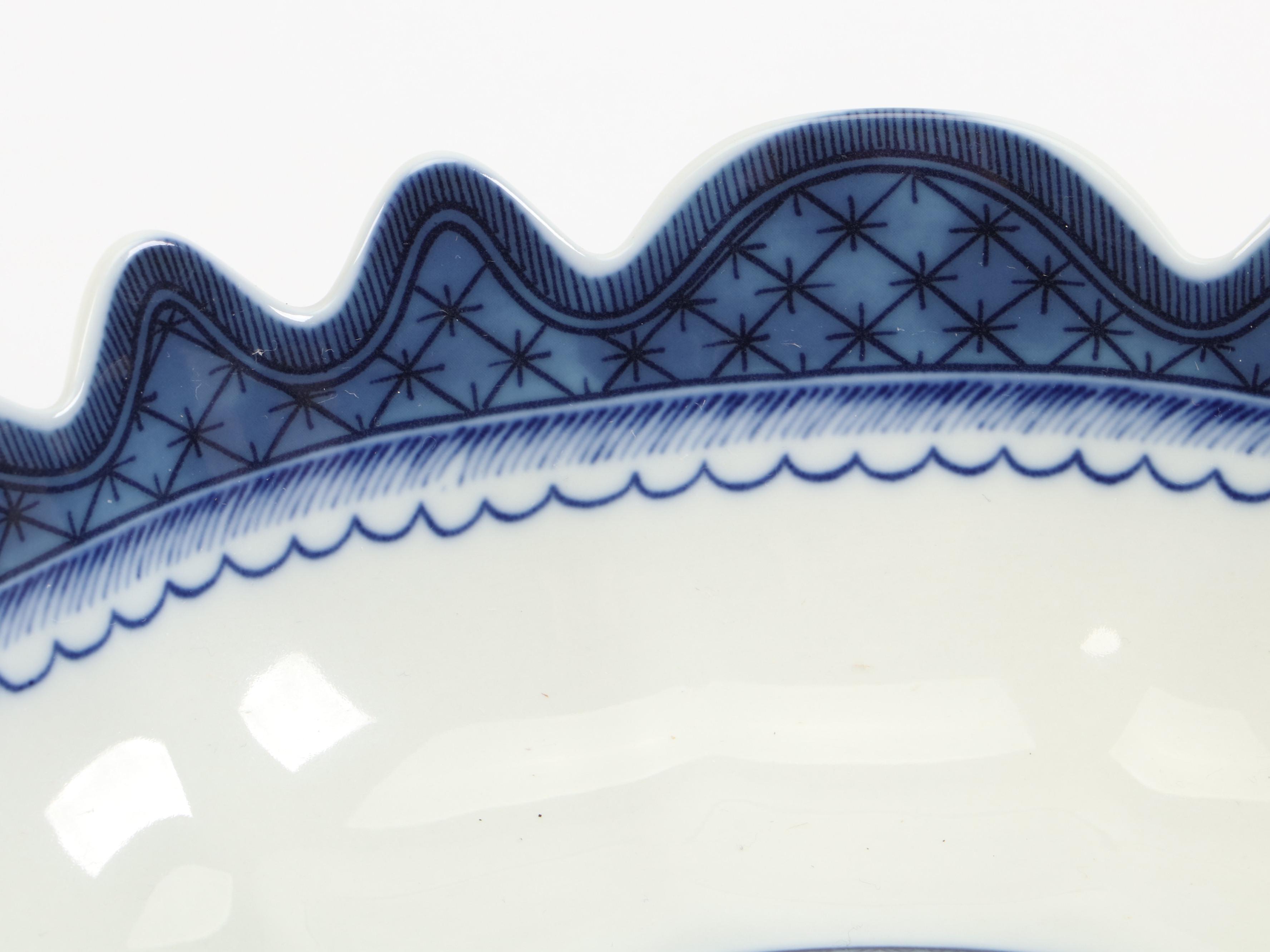 Mottahedeh "Blue Canton" Ceramic Scalloped Bowl and More Blue and White Décor
