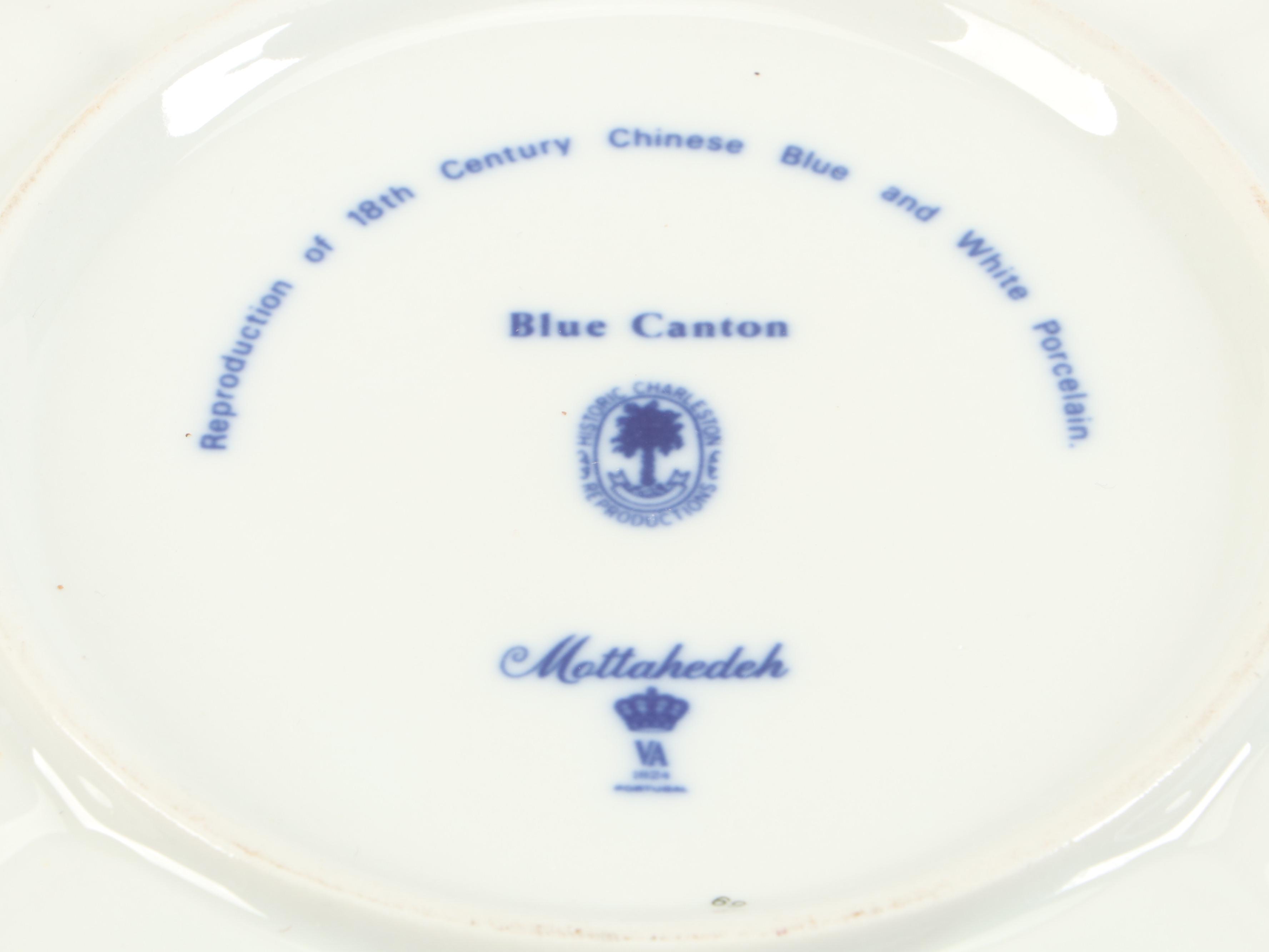 Mottahedeh "Blue Canton" Ceramic Scalloped Bowl and More Blue and White Décor
