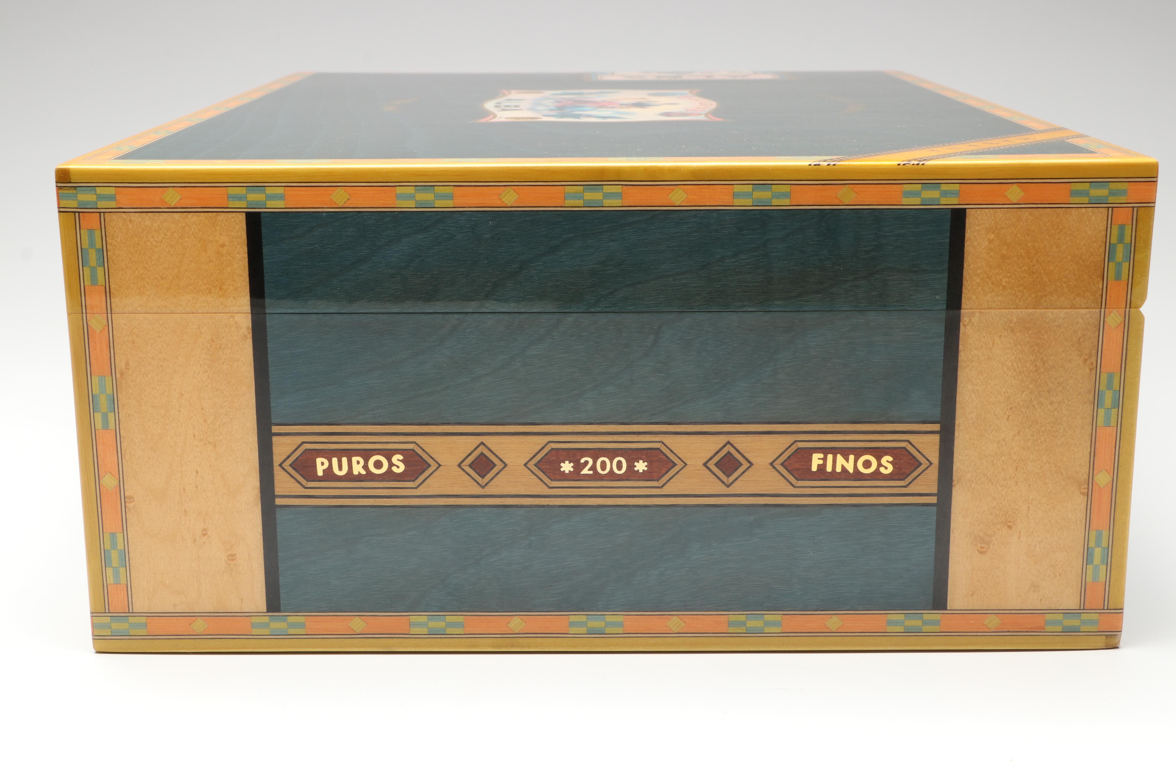 Elie Bleu La Flor de Alba Cedar Cigar Humidor