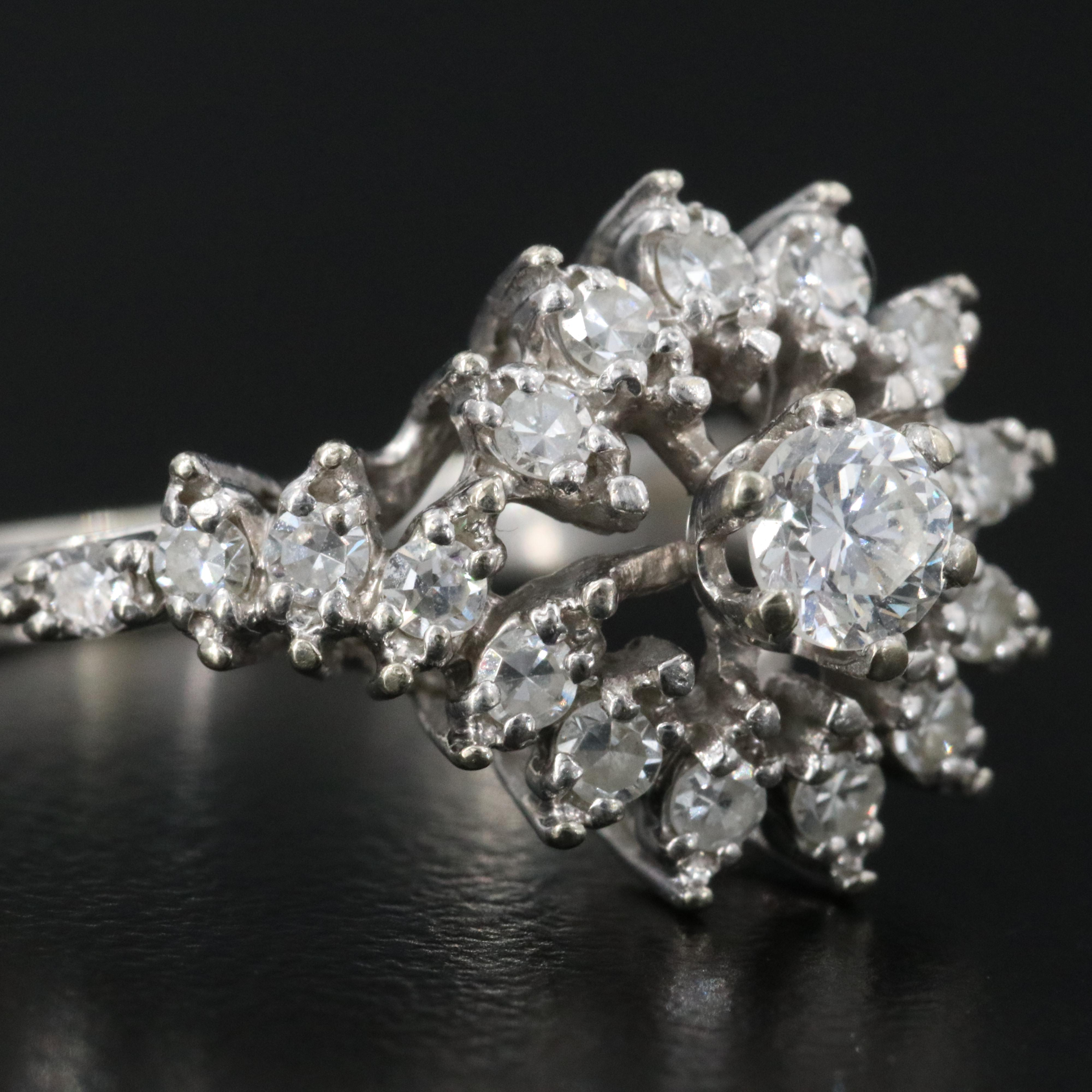 14K 0.58 CTW Diamond Ring