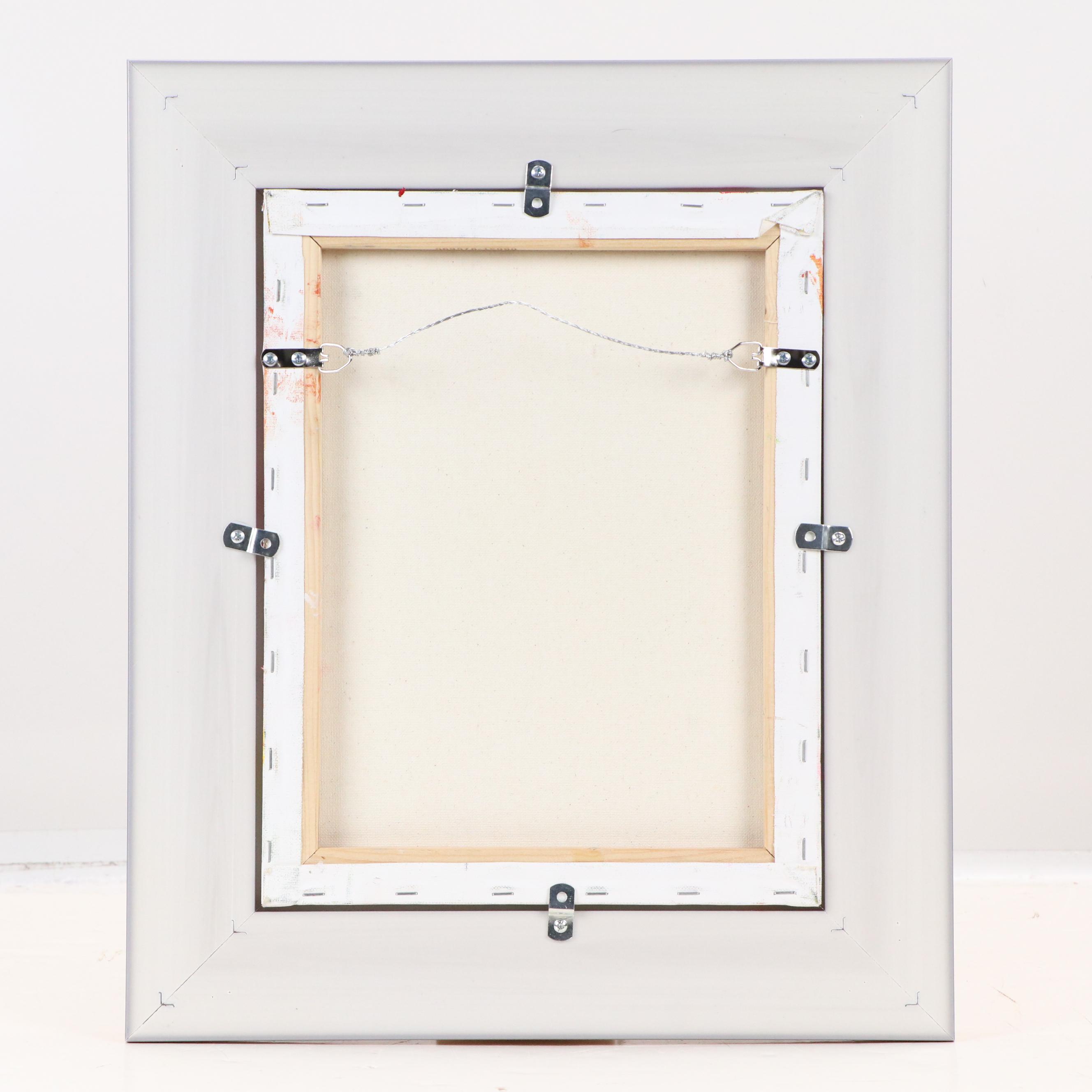 Jay Wilford Oil Painting "Birch Stand," 21st Century