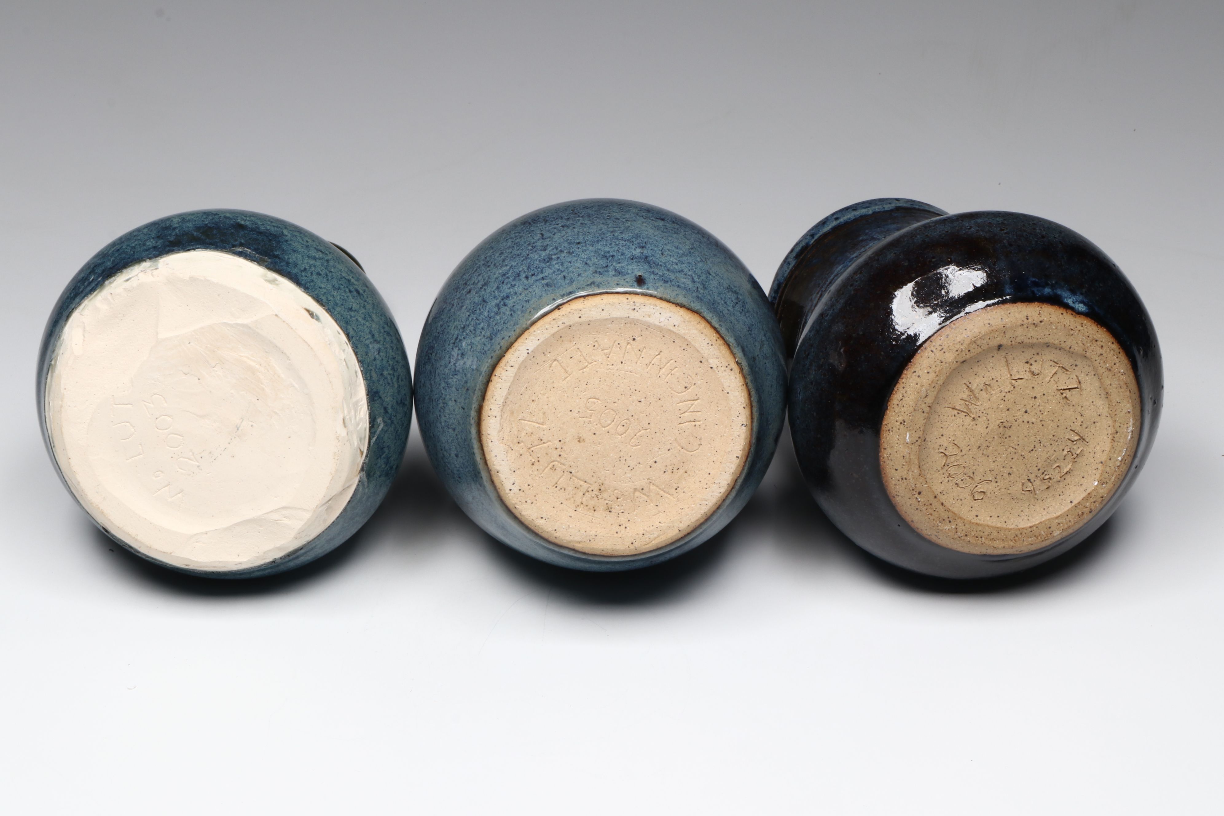 W. Lutz and Other Art Pottery Vases and Planters, Early 21st Century