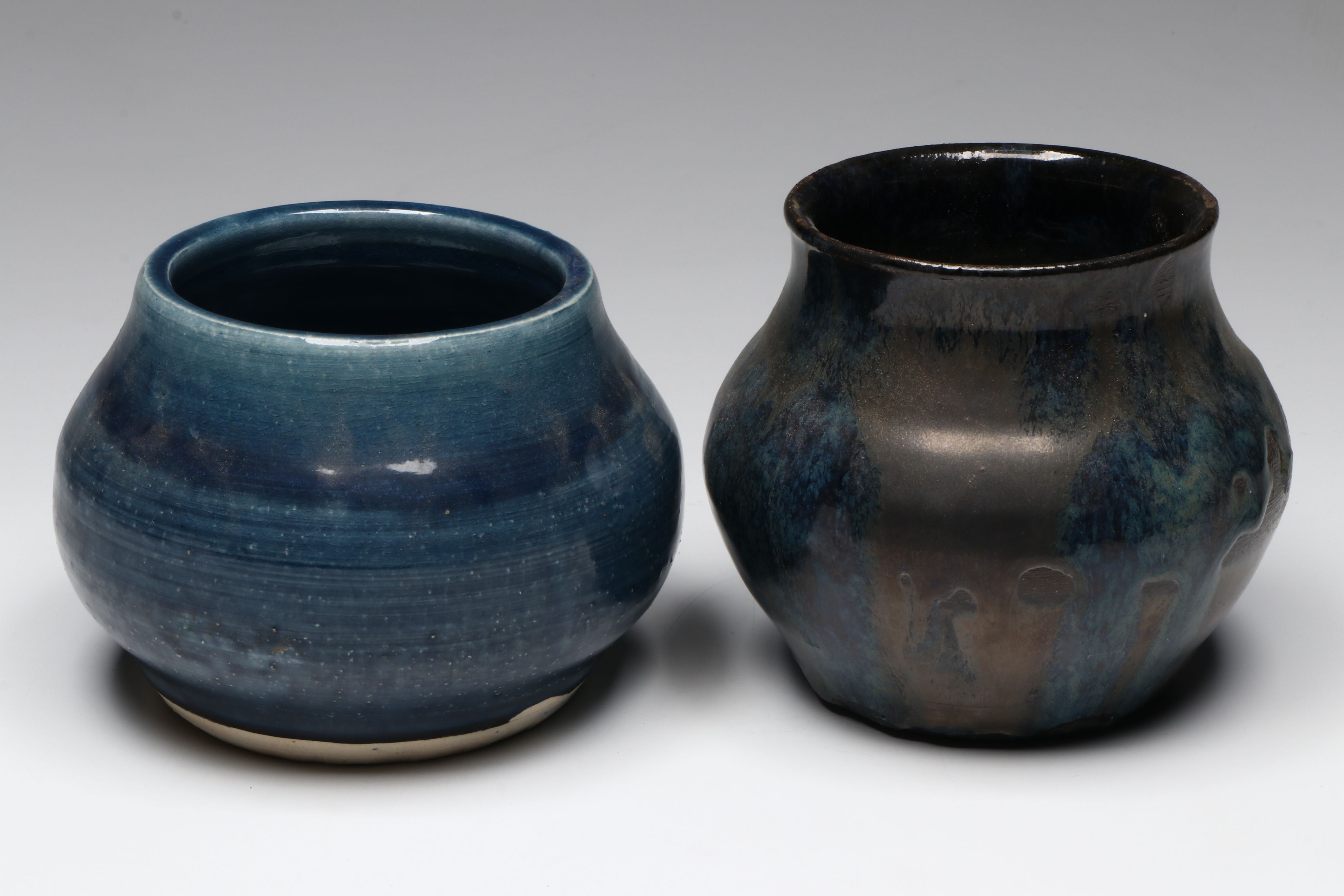 W. Lutz and Other Art Pottery Vases and Planters, Early 21st Century