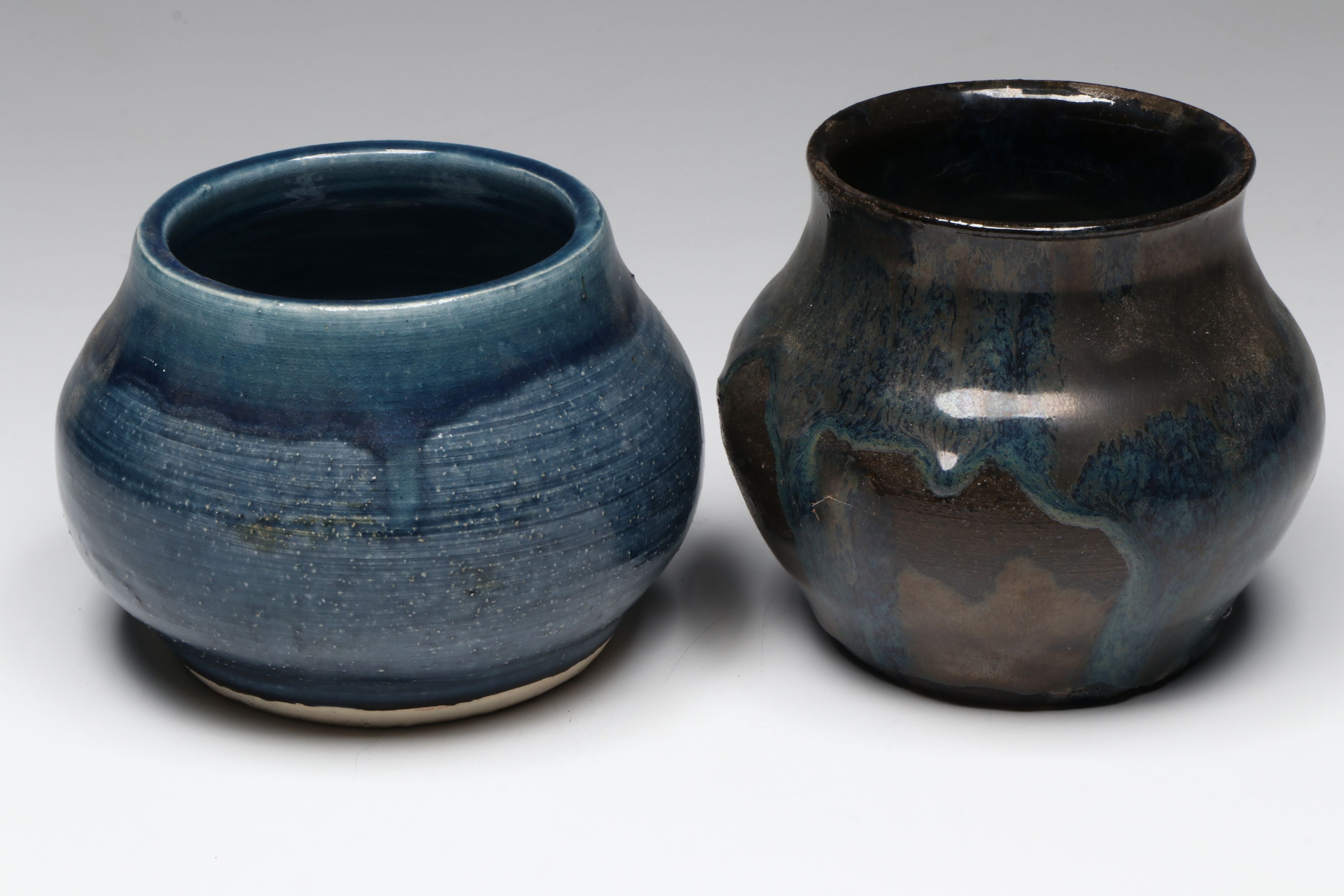 W. Lutz and Other Art Pottery Vases and Planters, Early 21st Century