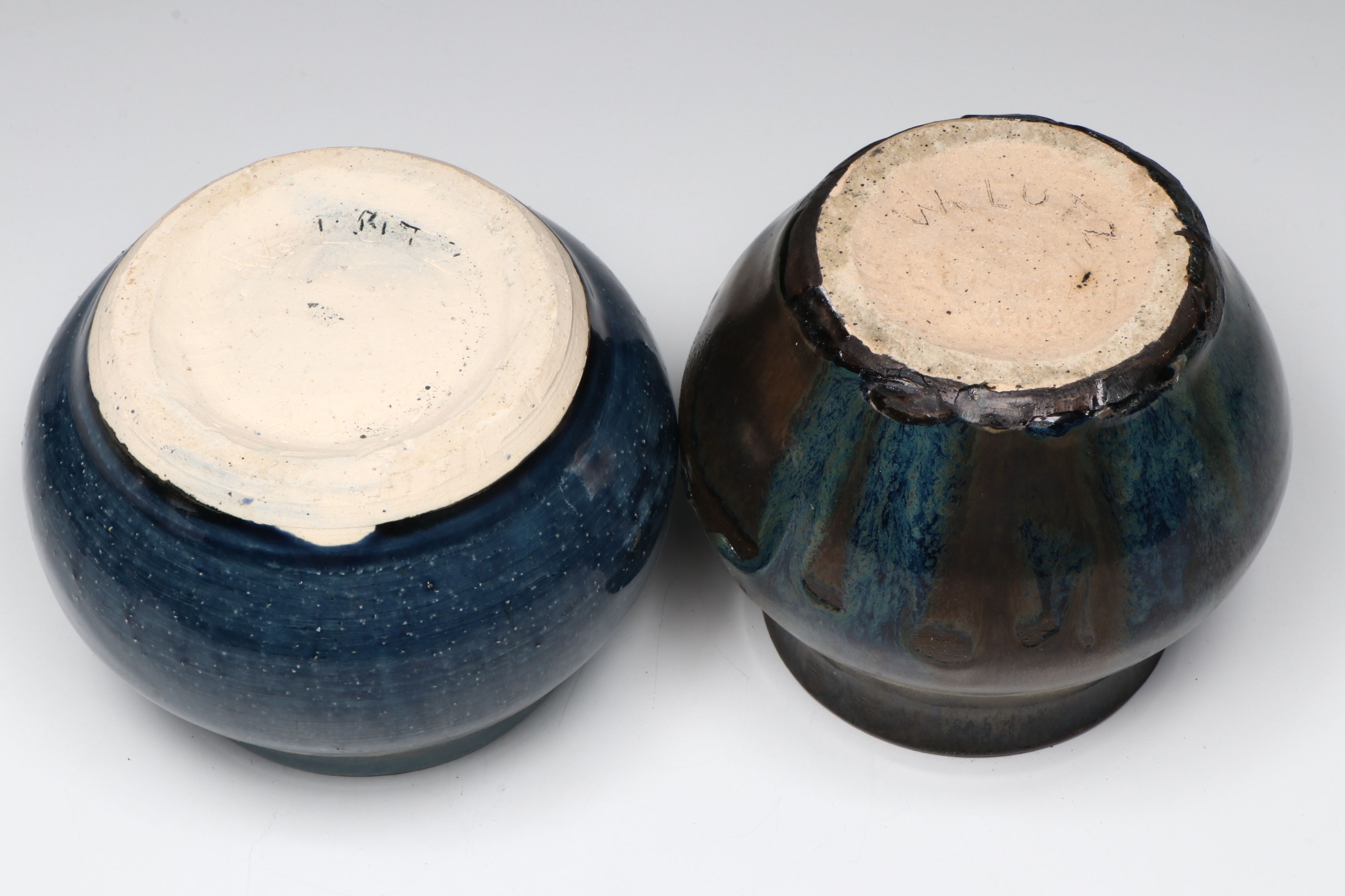 W. Lutz and Other Art Pottery Vases and Planters, Early 21st Century