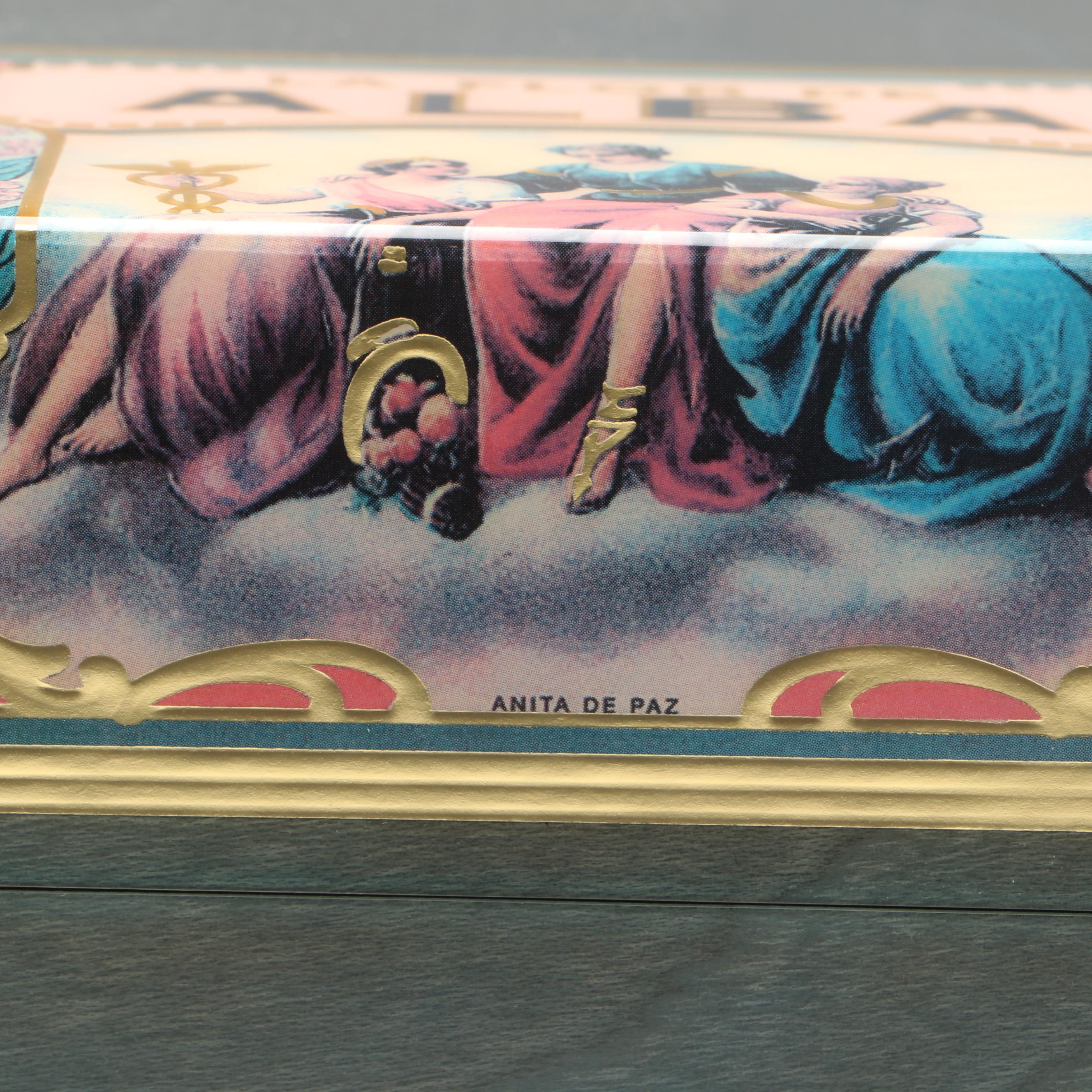 Elie Bleu La Flor de Alba Cedar Cigar Humidor