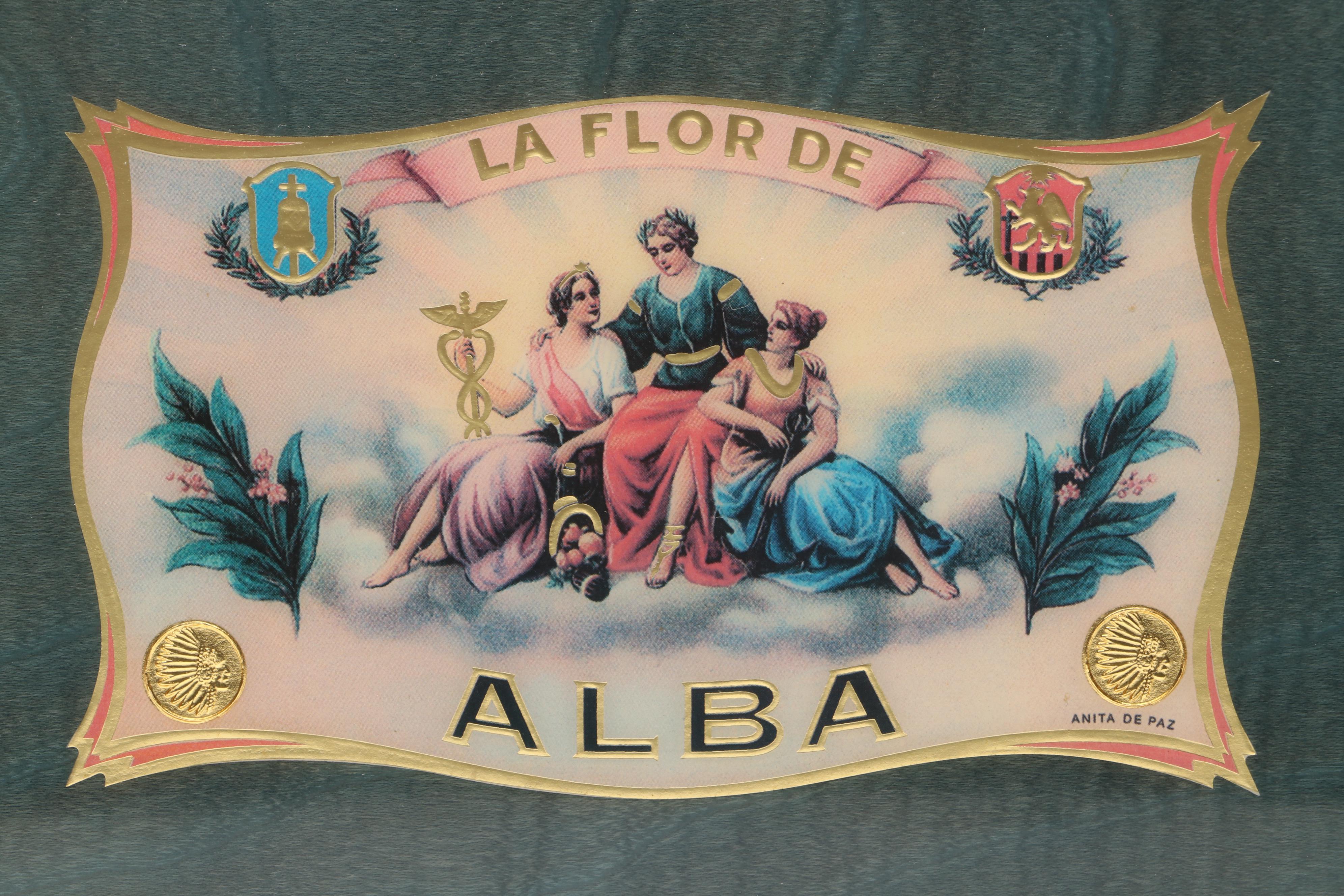 Elie Bleu La Flor de Alba Cedar Cigar Humidor