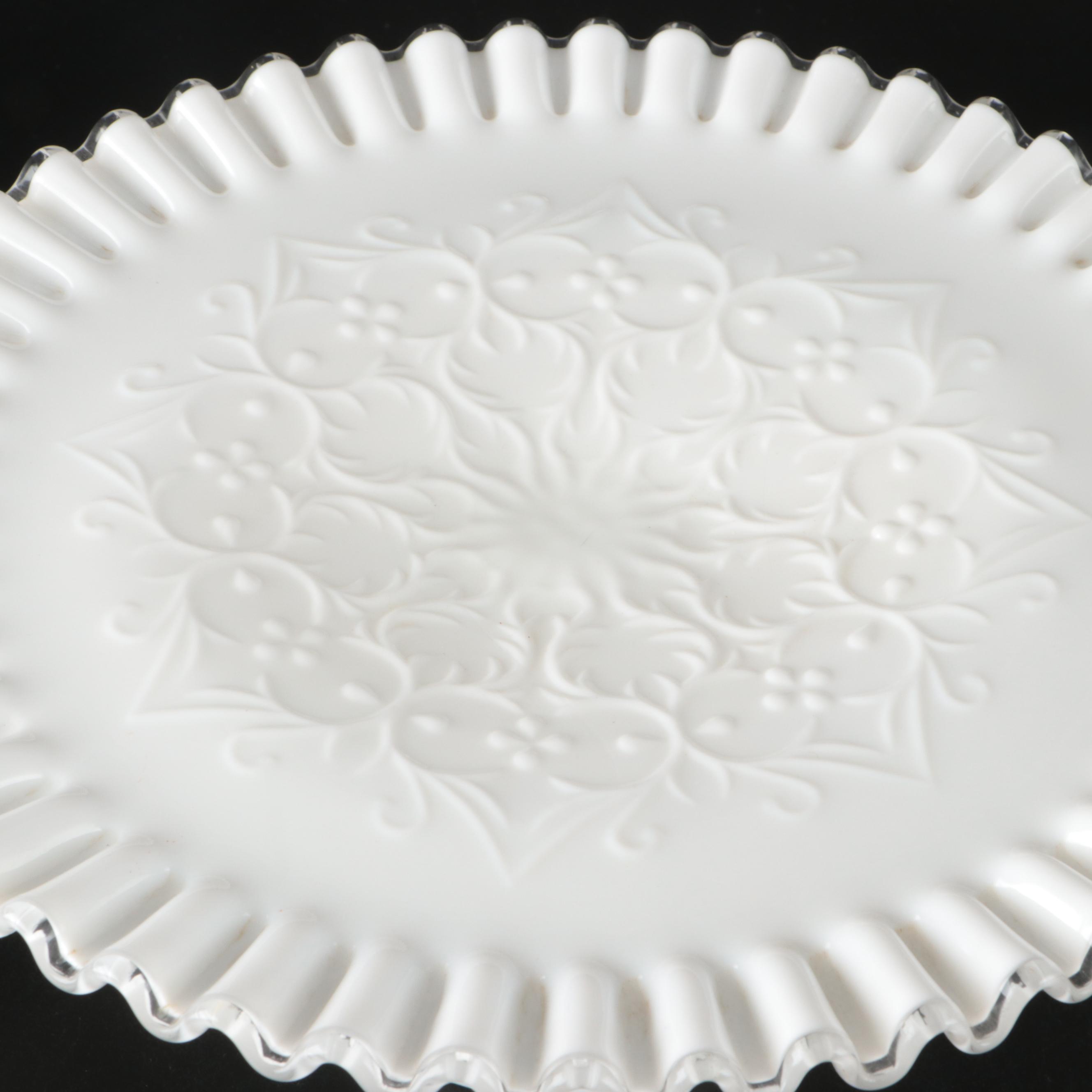 Vintage Pressed Glass Cake Plates and Stands