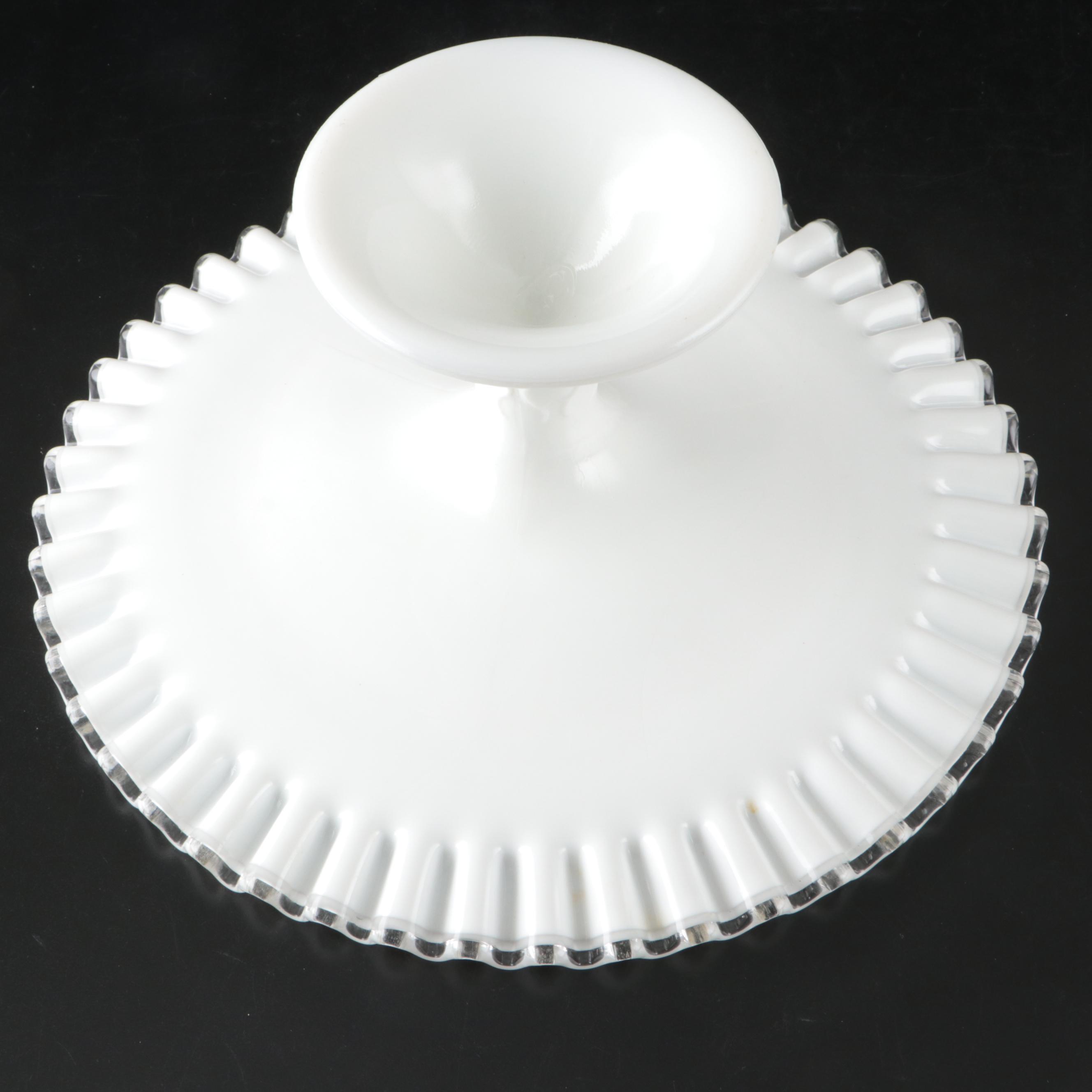 Vintage Pressed Glass Cake Plates and Stands