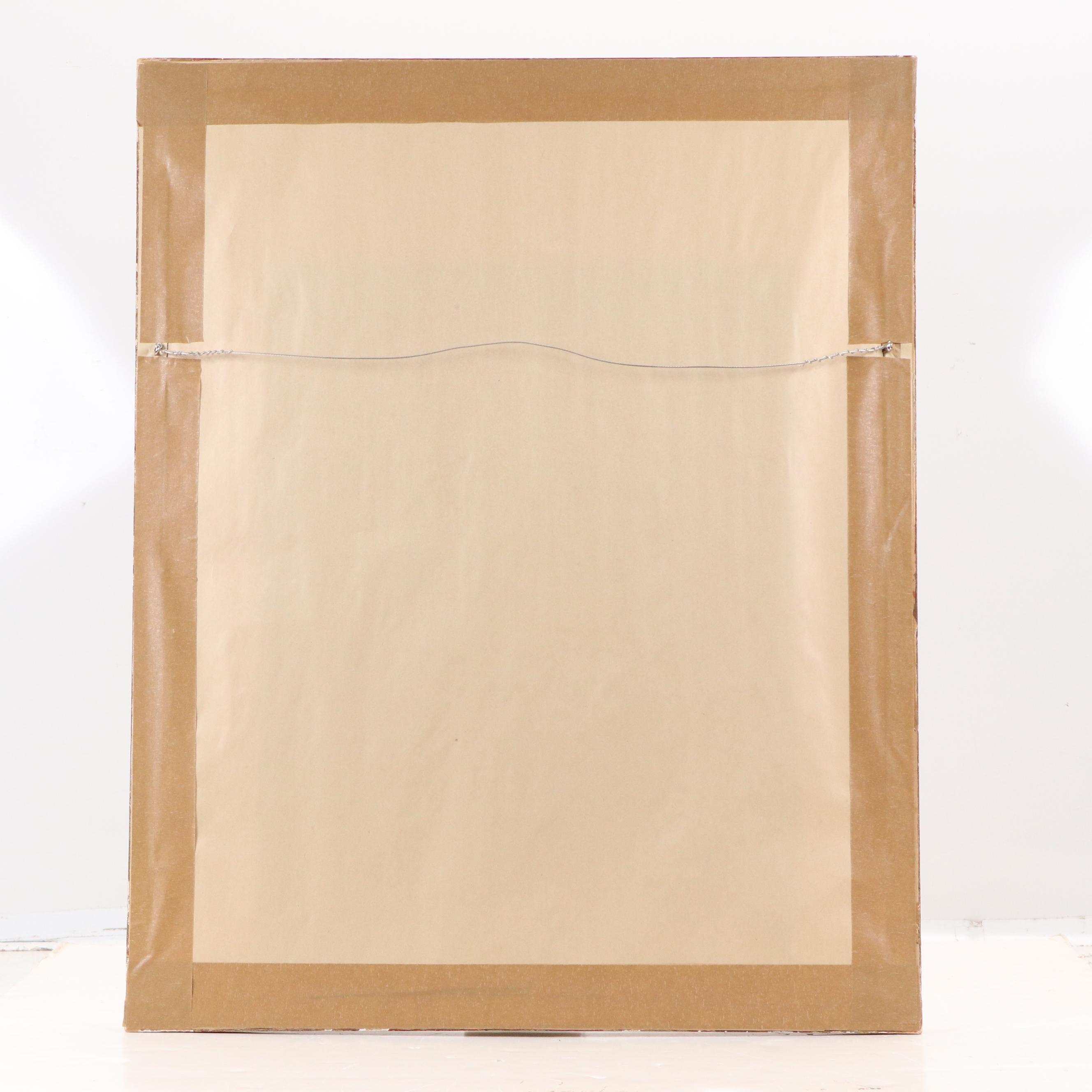 Color Lithograph After Marc Chagall "Les Coquelicots"