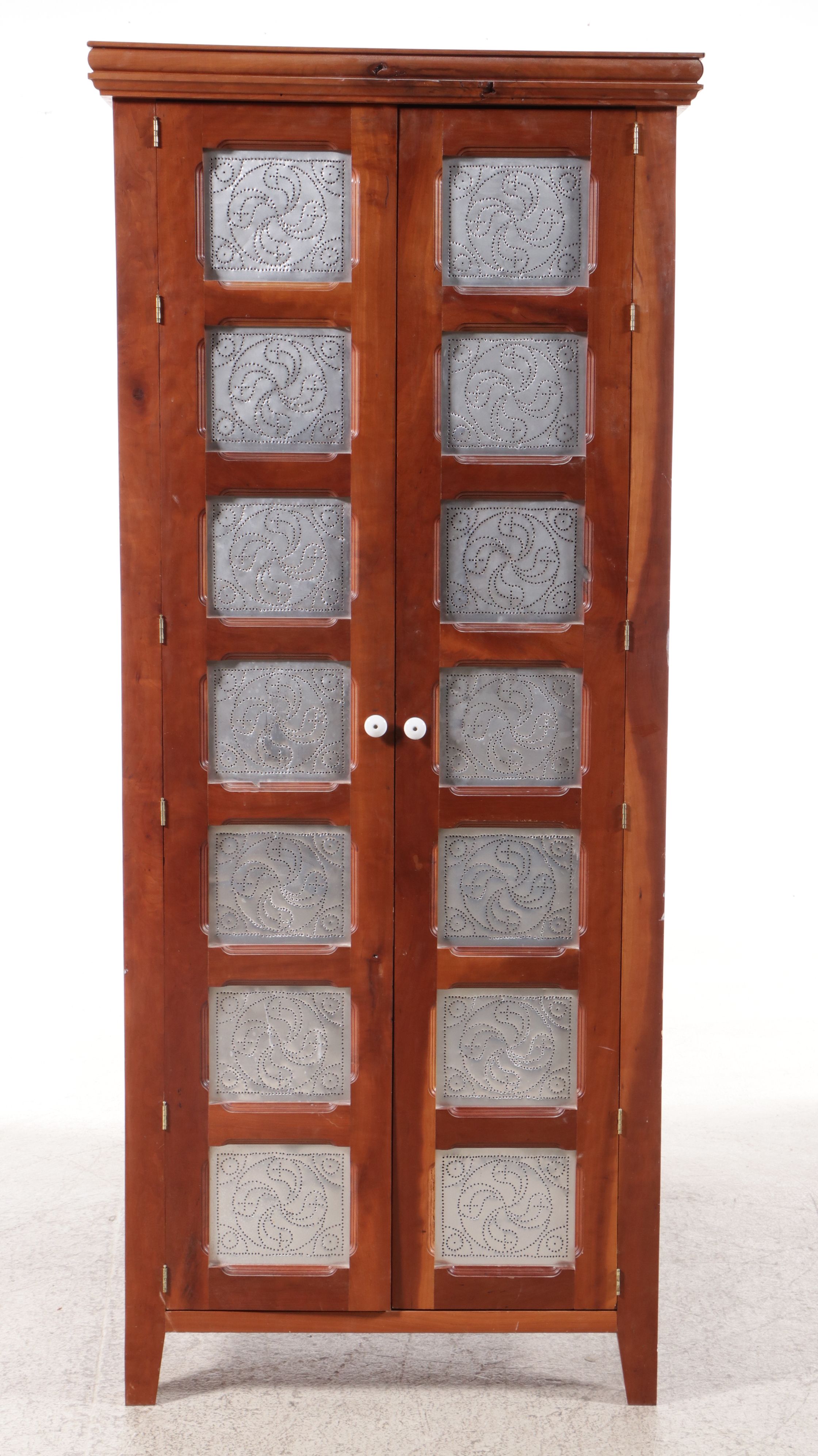 Pie Safe with Punched Tin Doors