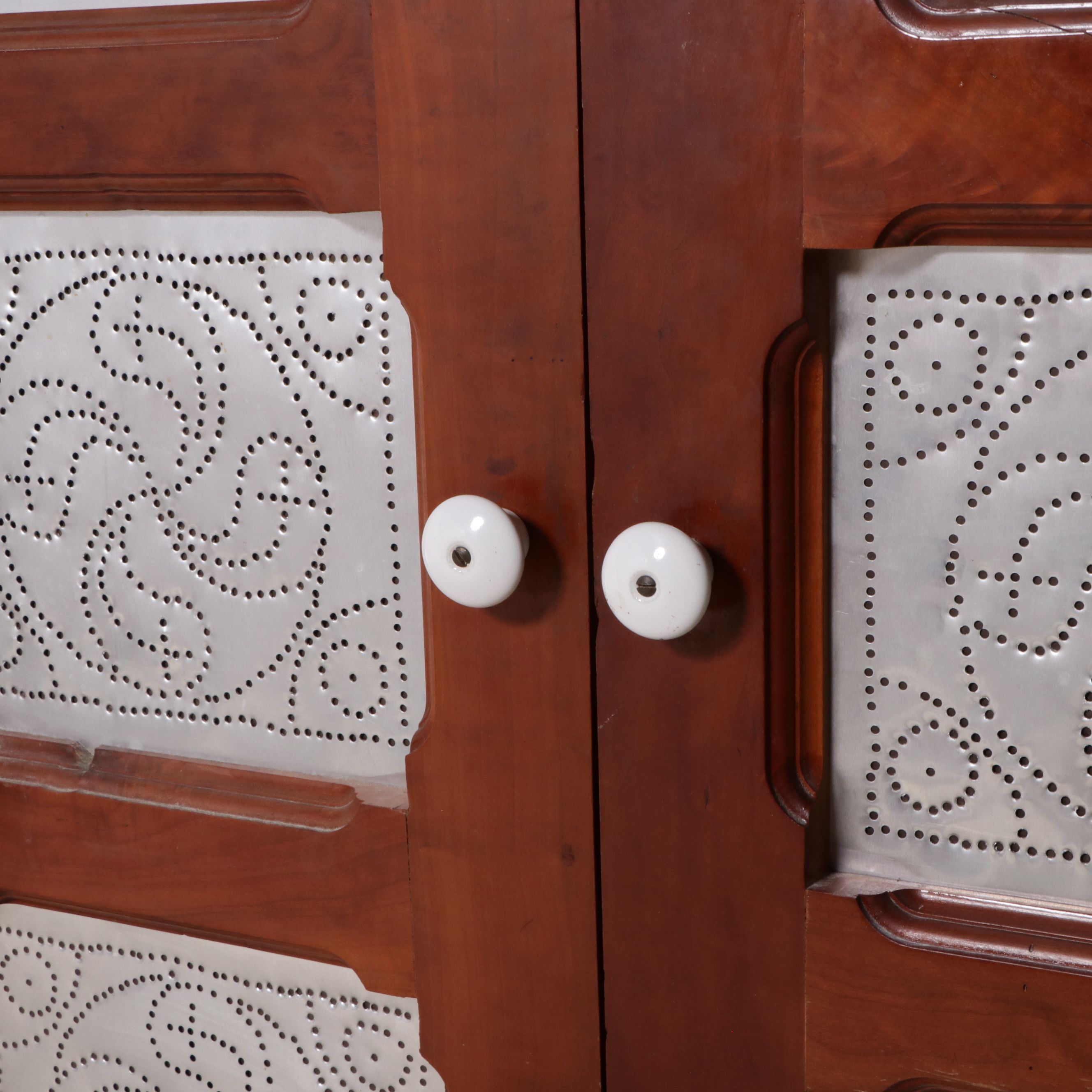 Pie Safe with Punched Tin Doors