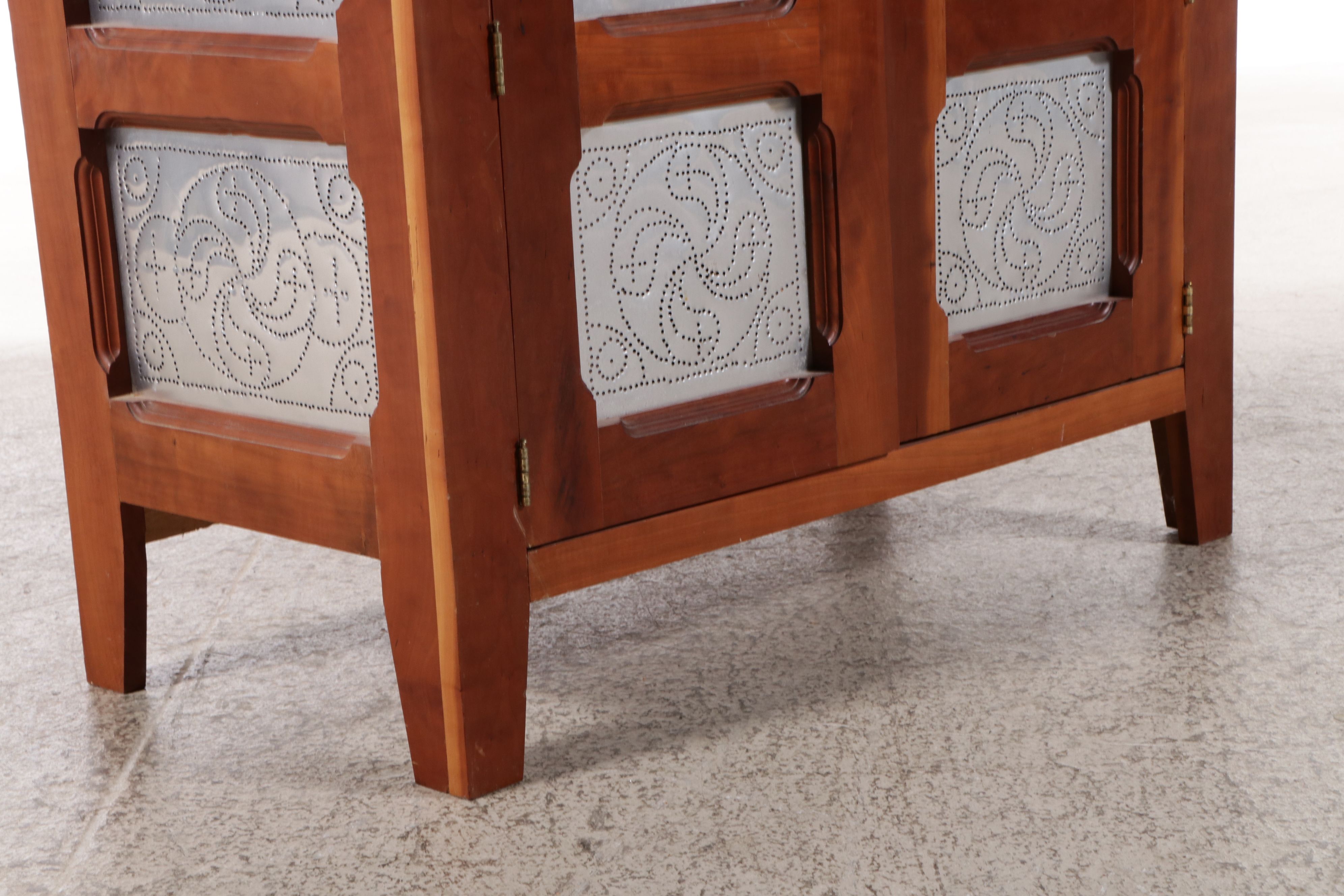 Pie Safe with Punched Tin Doors