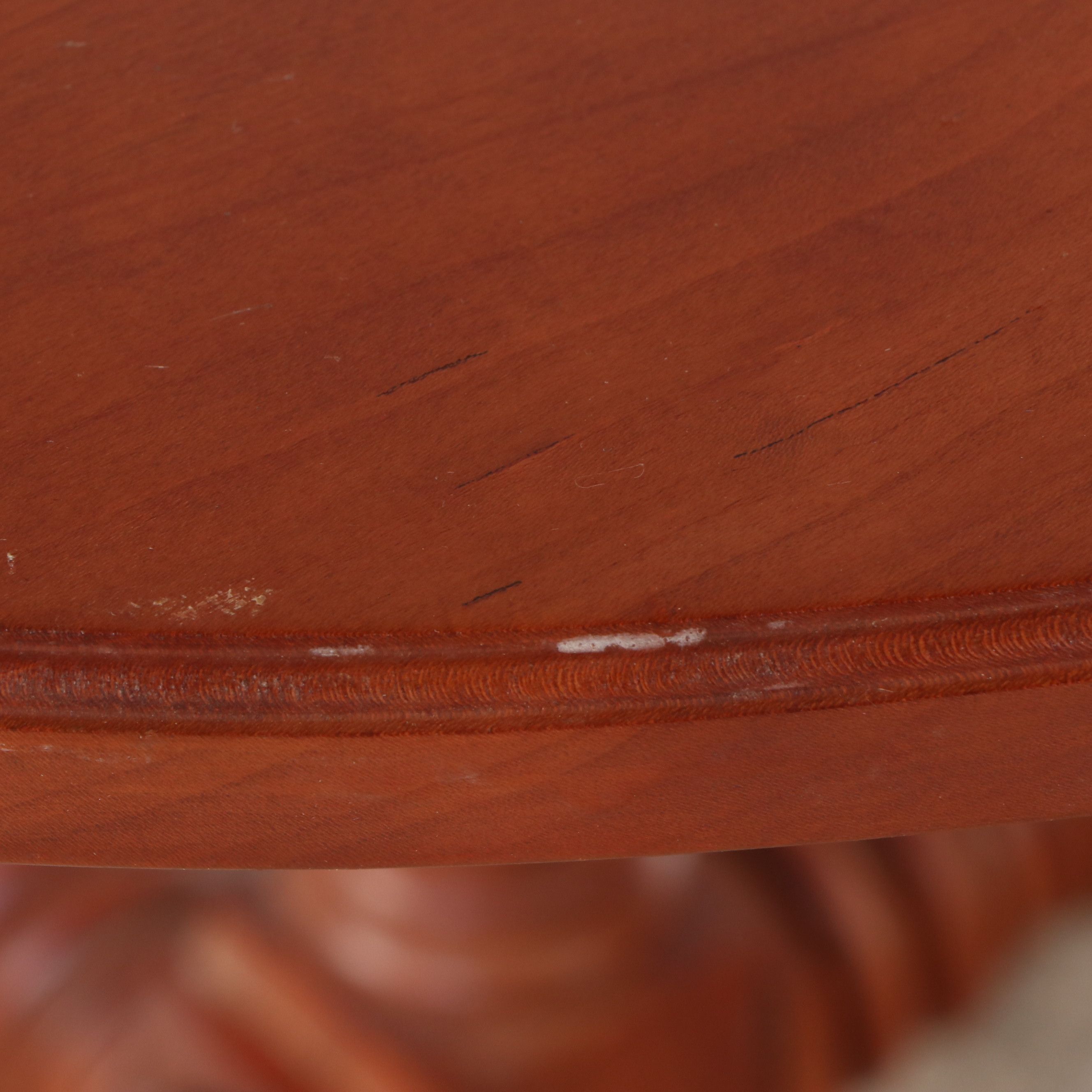 William and Mary Style Cherry Gate-Leg Table, Mid to Late 20th Century