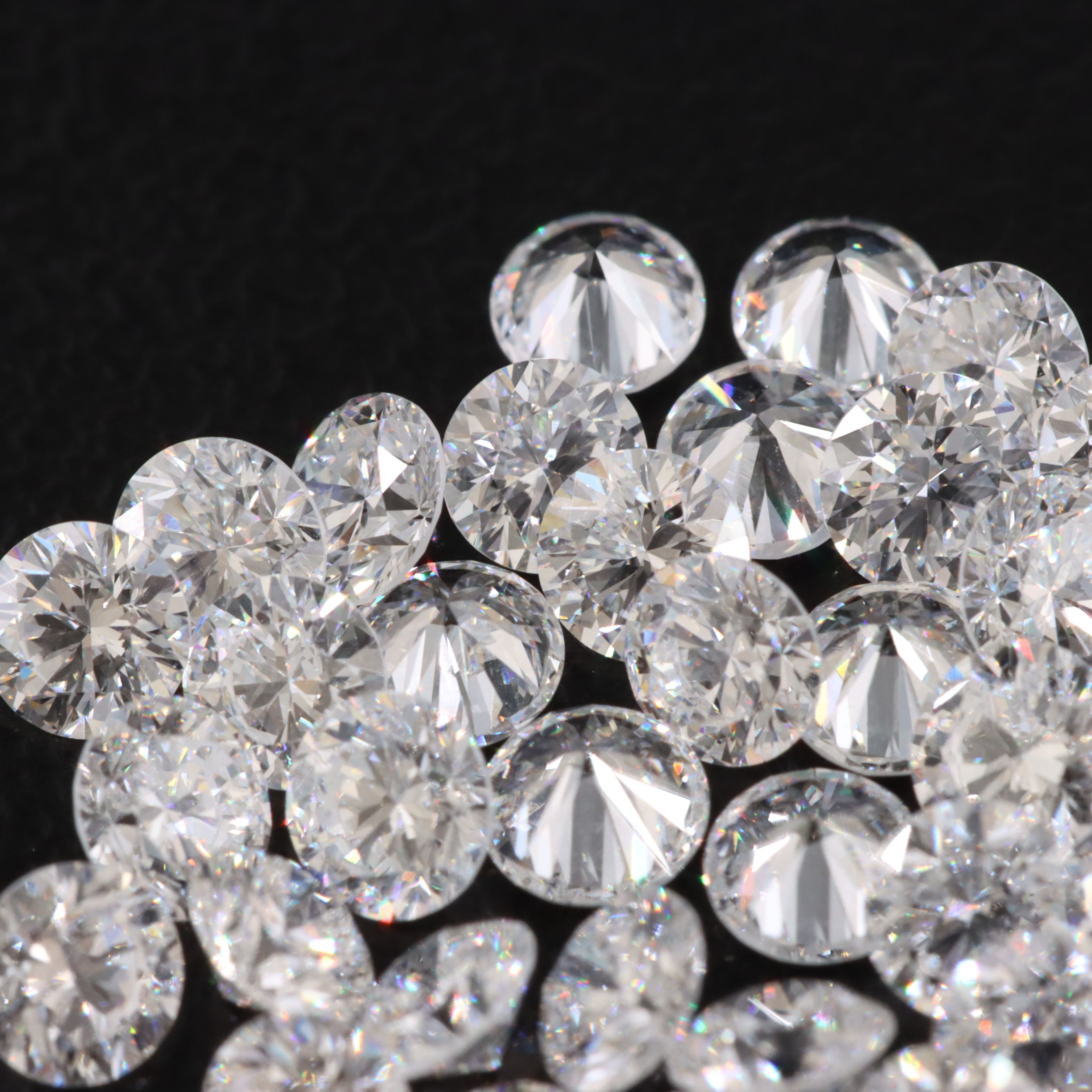 Loose 4.07 CTW Lab Grown Diamonds