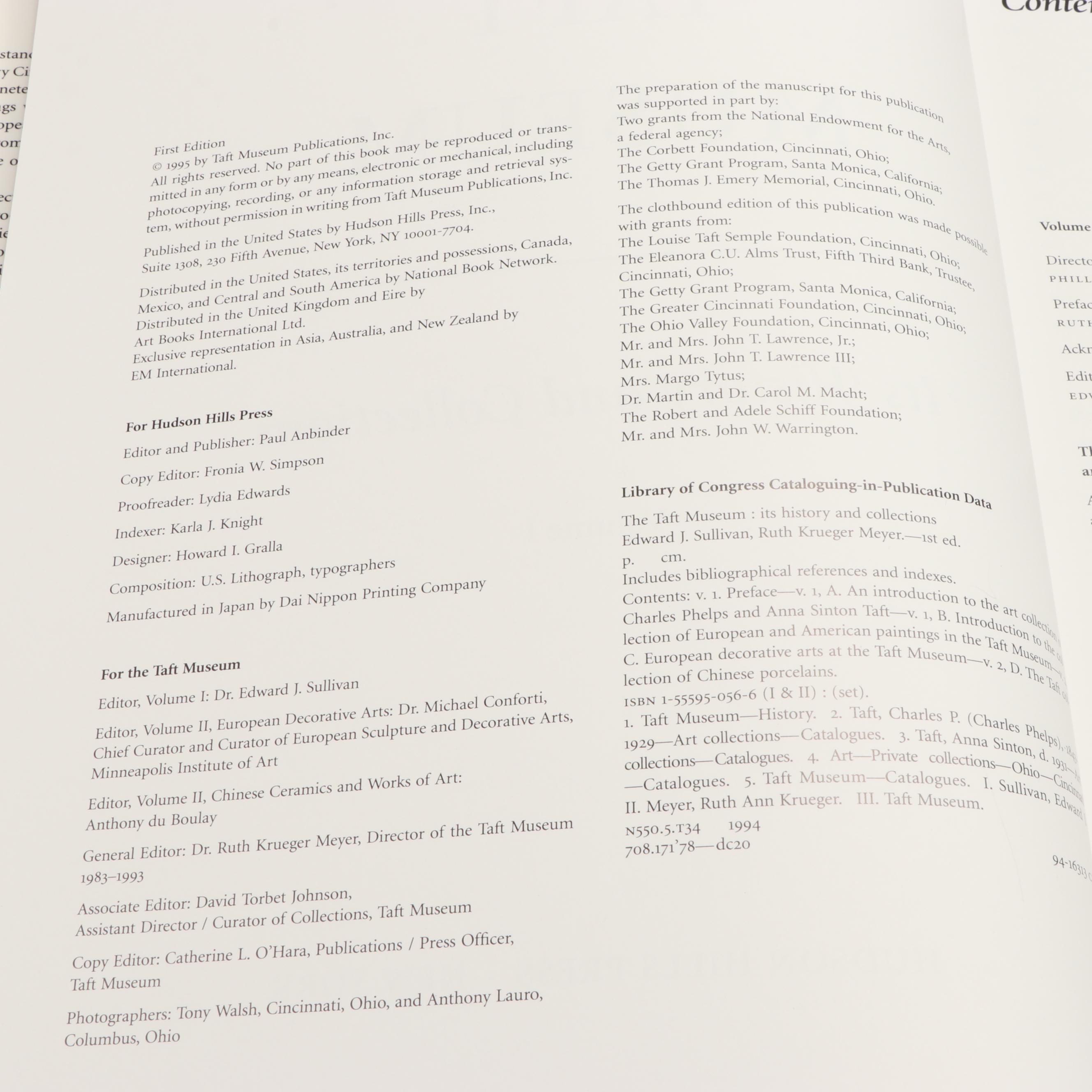 "The Taft Museum" Complete Set with Other Nonfiction Books