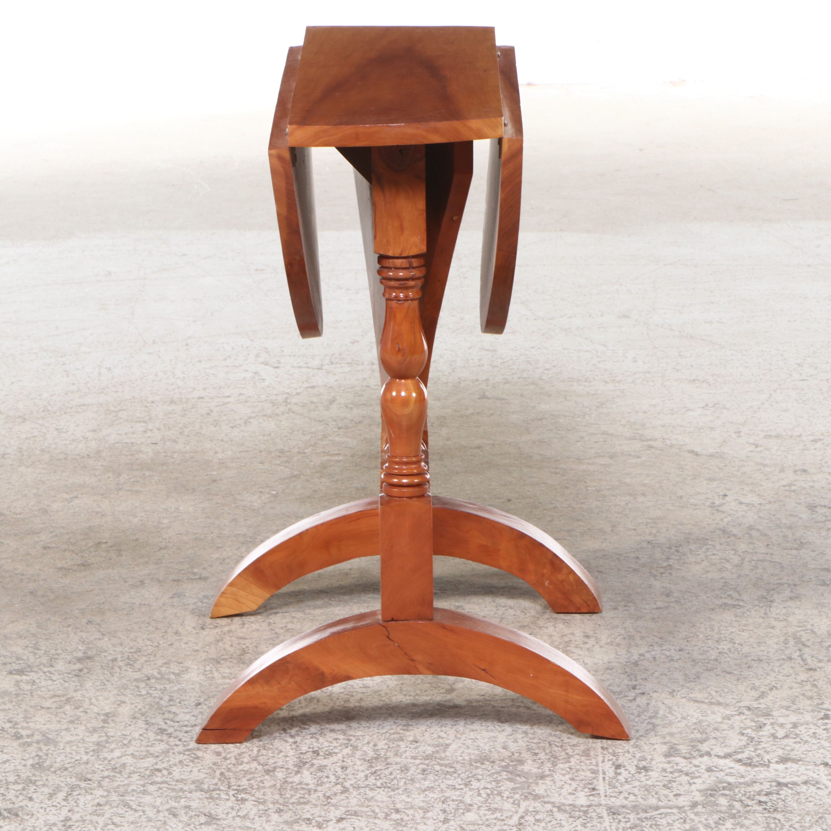 Turned Maple Butterfly Table