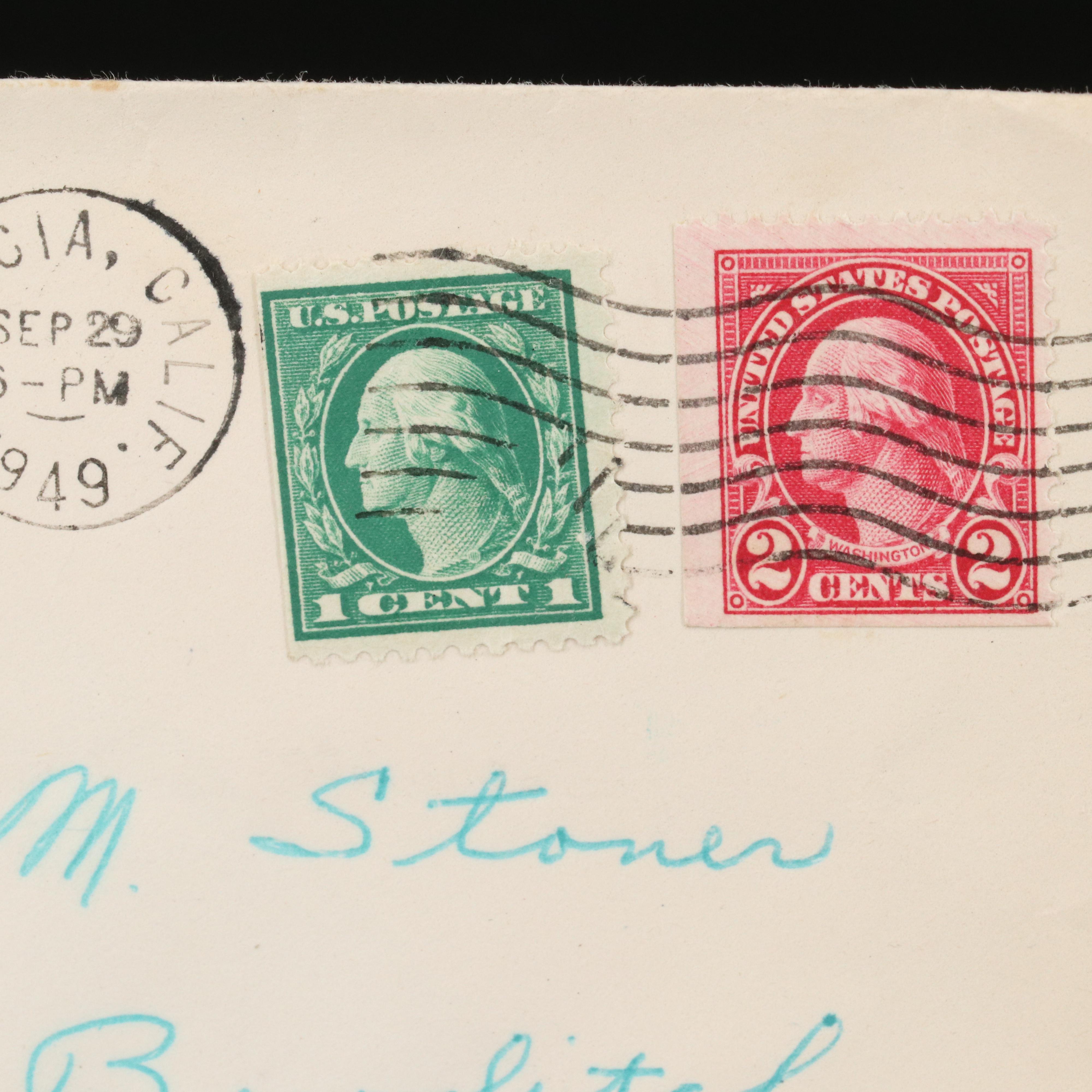 Over 200 U.S. Postal Covers, 1930s to 1960s