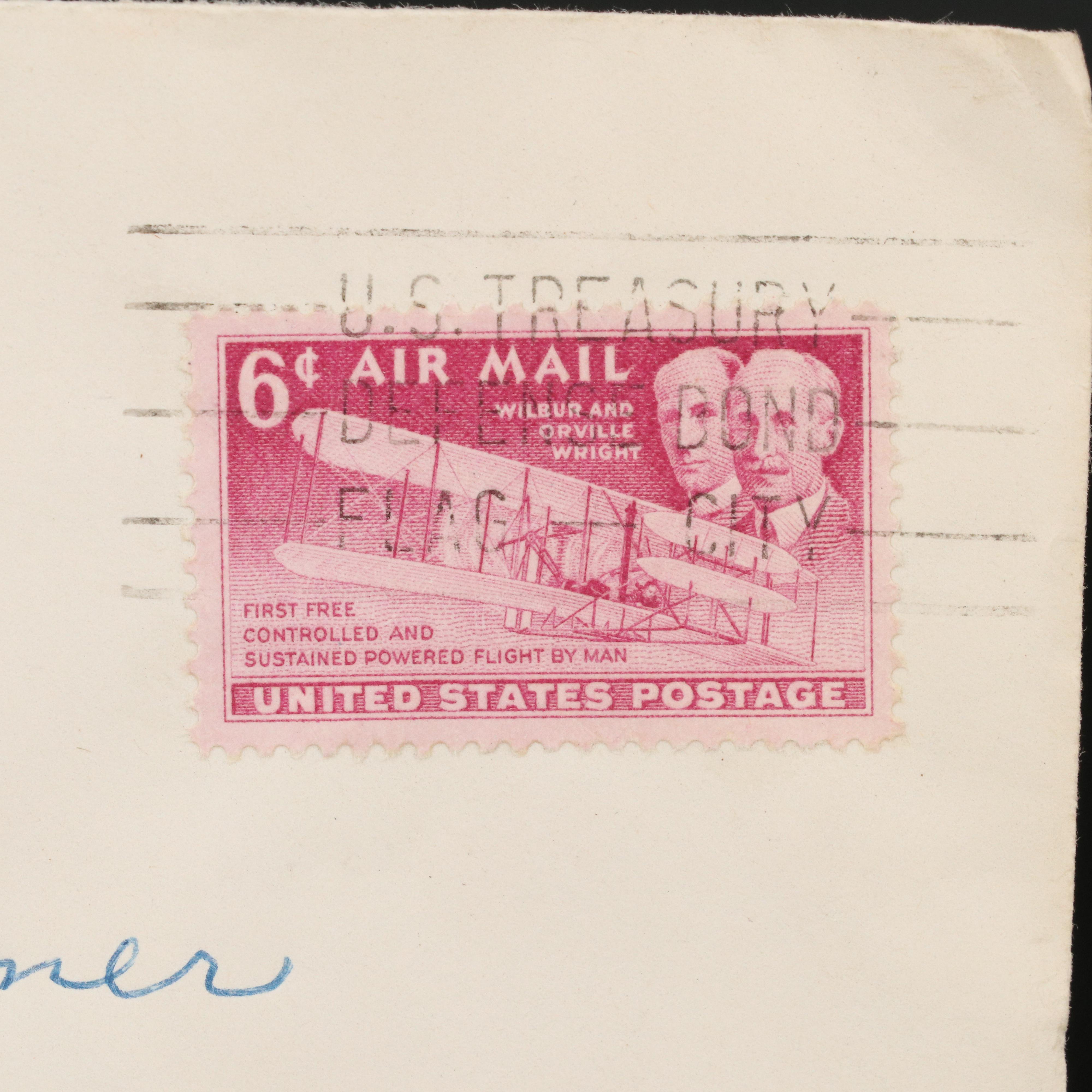 Over 200 U.S. Postal Covers, 1930s to 1960s