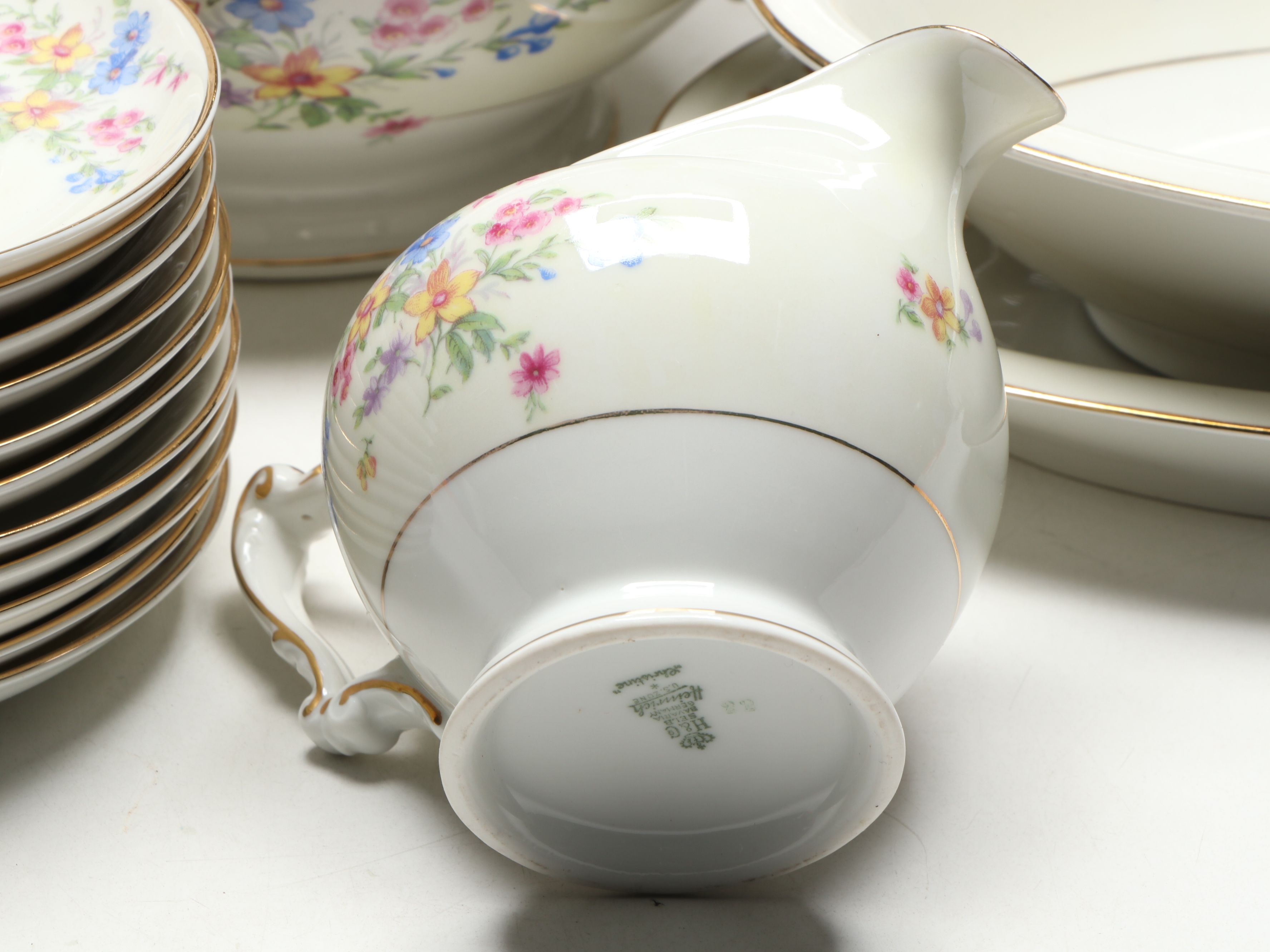 Heinrich & Co. Floral Porcelain Dinnerware