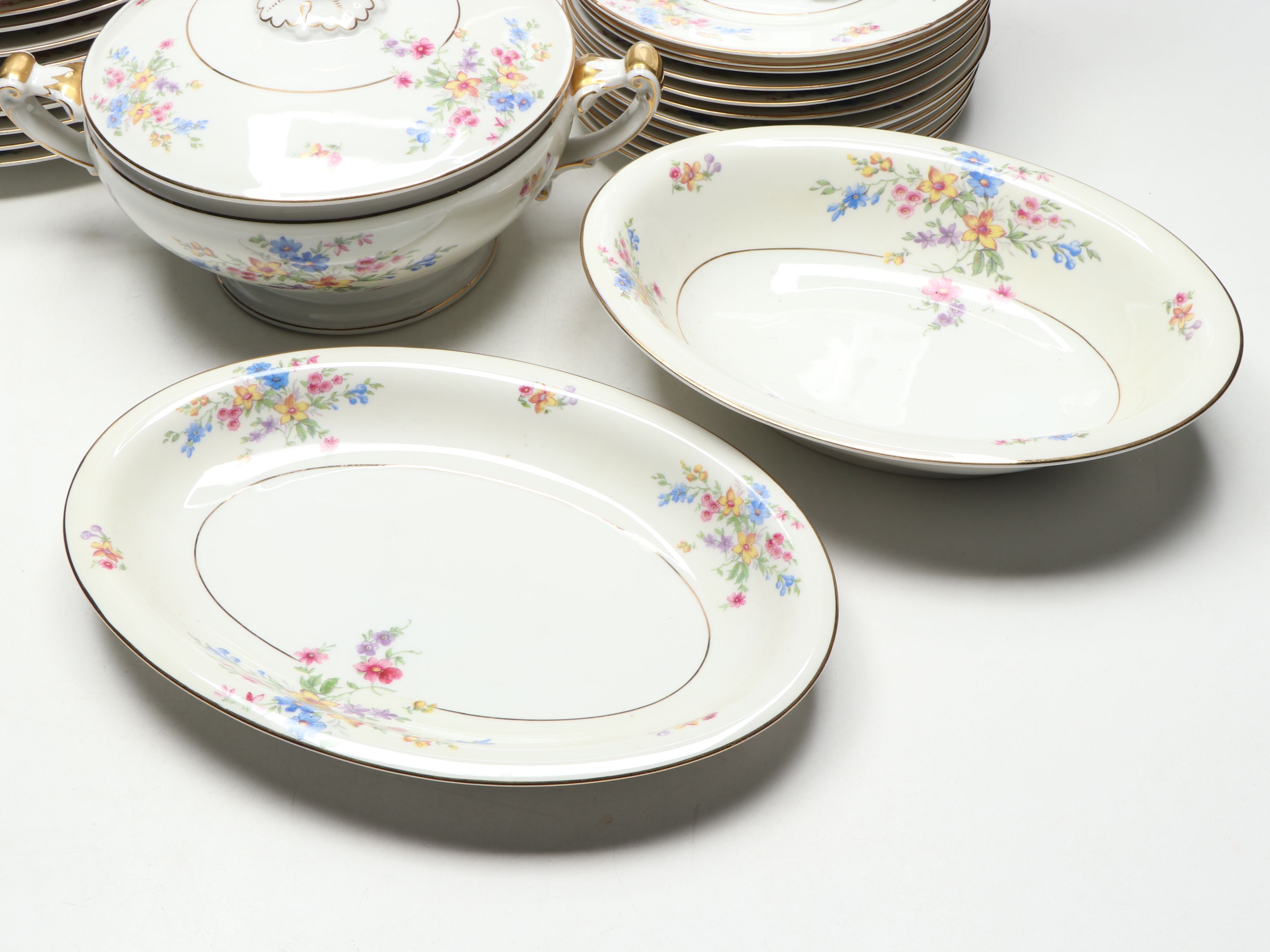 Heinrich & Co. Floral Porcelain Dinnerware