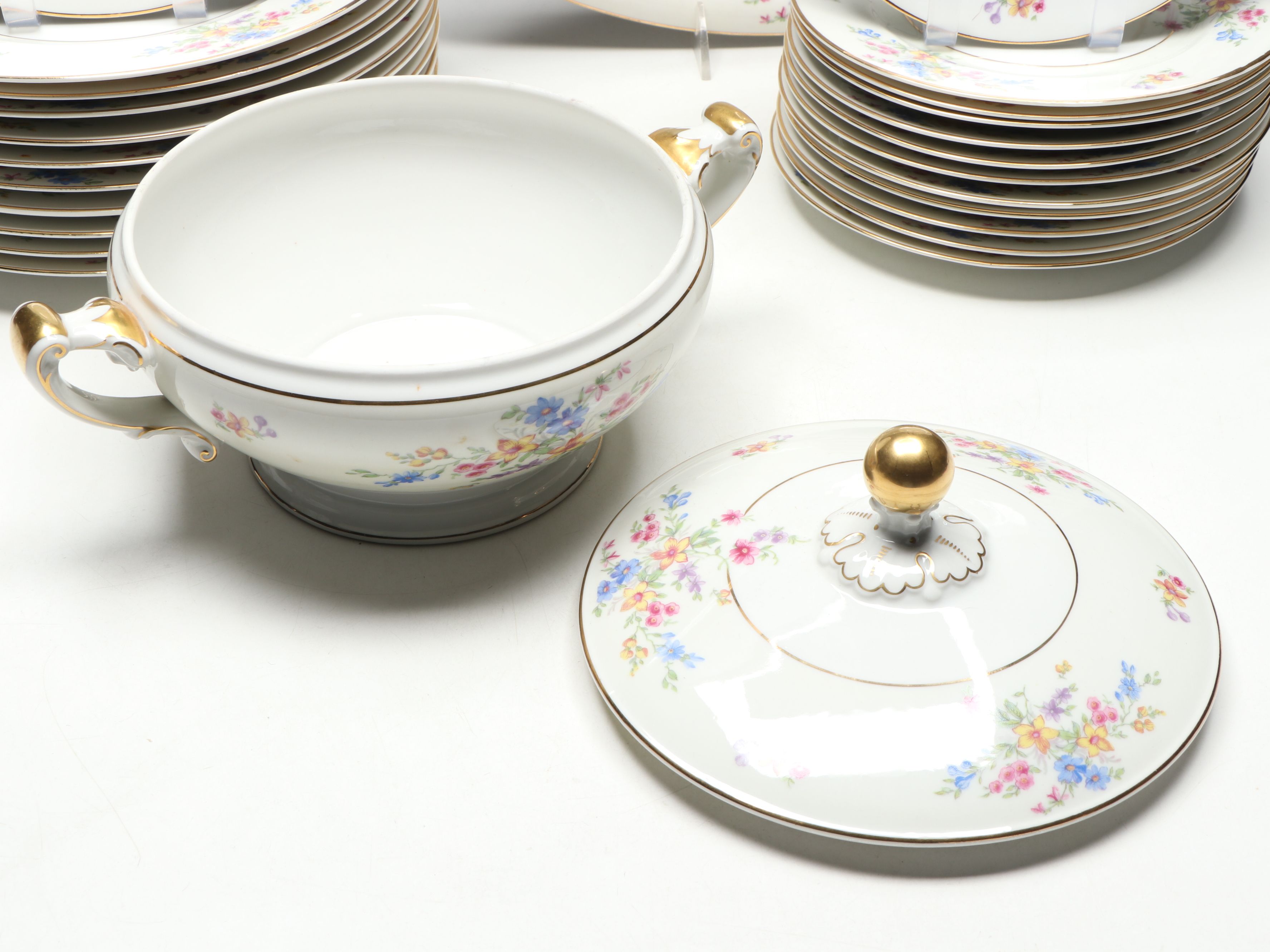 Heinrich & Co. Floral Porcelain Dinnerware