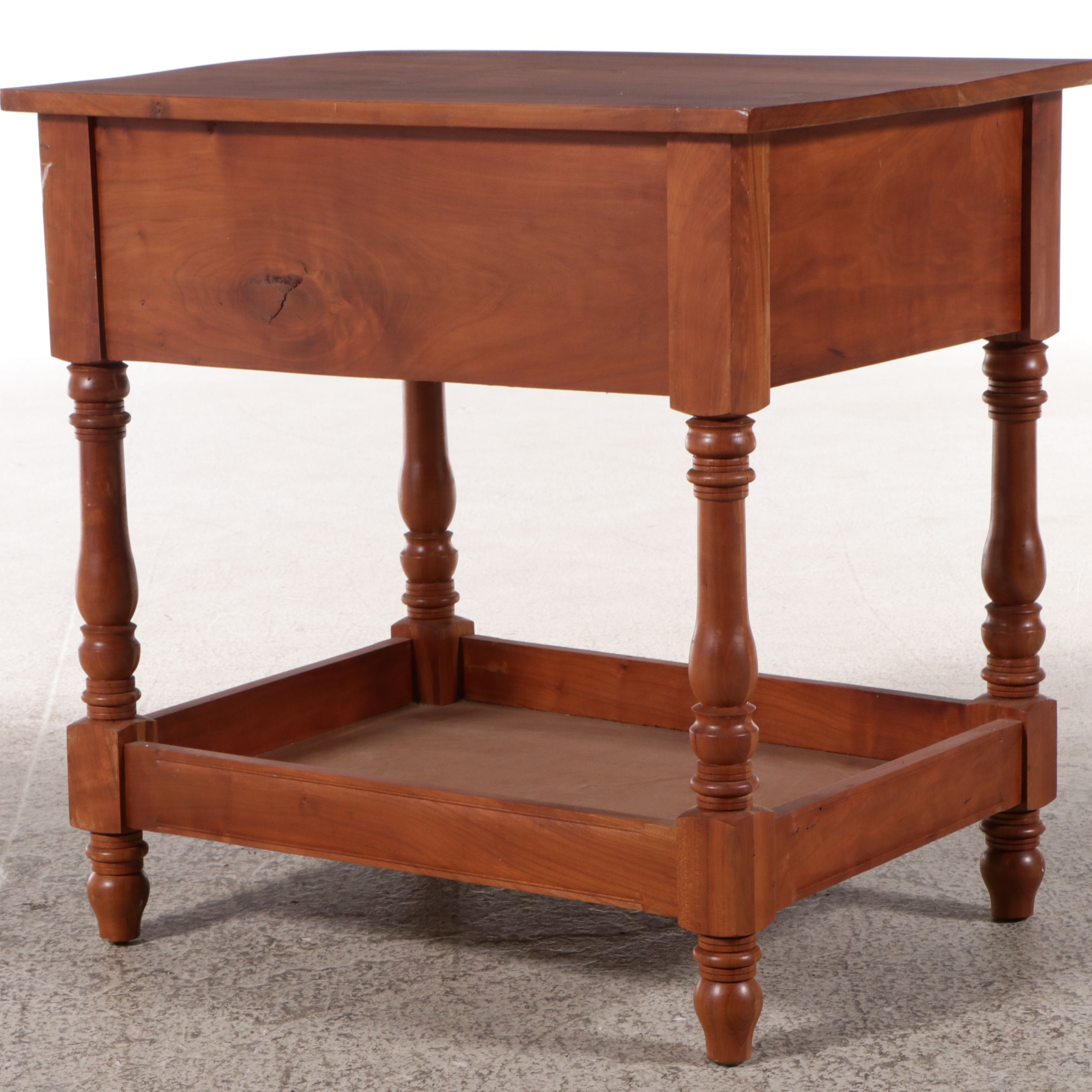 Sheraton Style Two-Drawer Nightstand