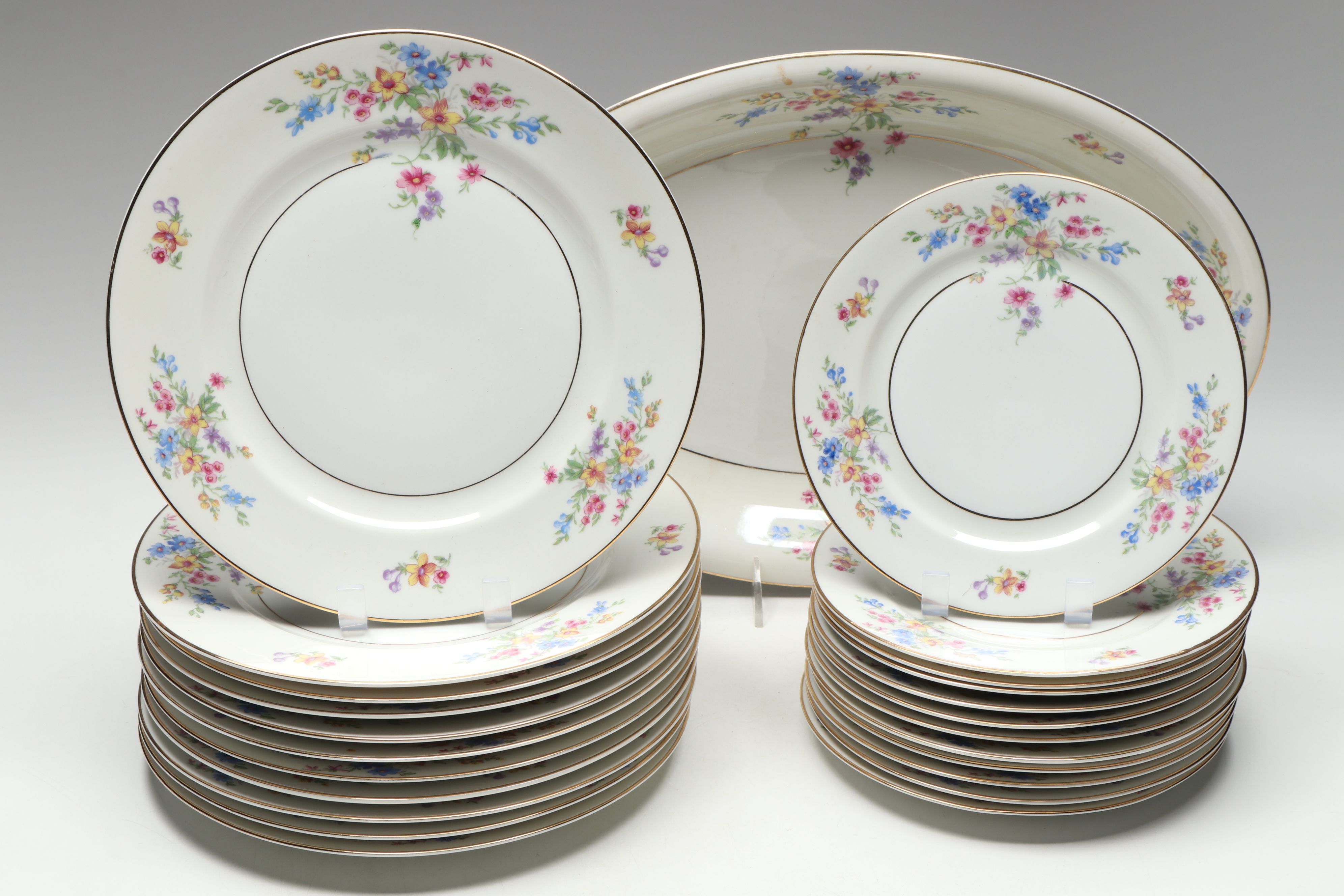 Heinrich & Co. Floral Porcelain Dinnerware